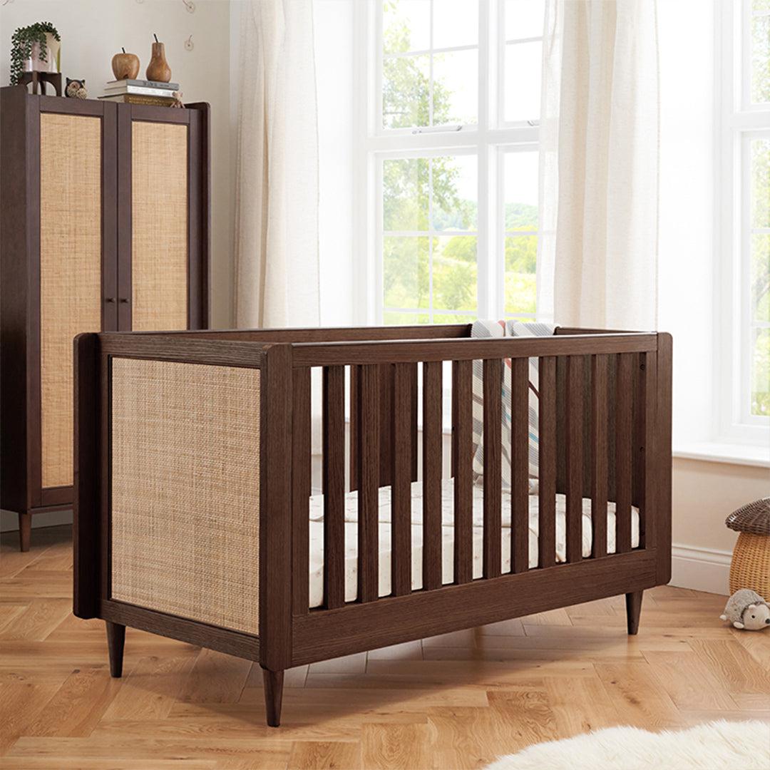  Tutti Bambini Japandi Cot Bed - Warm Walnut、mySite、merchandisen