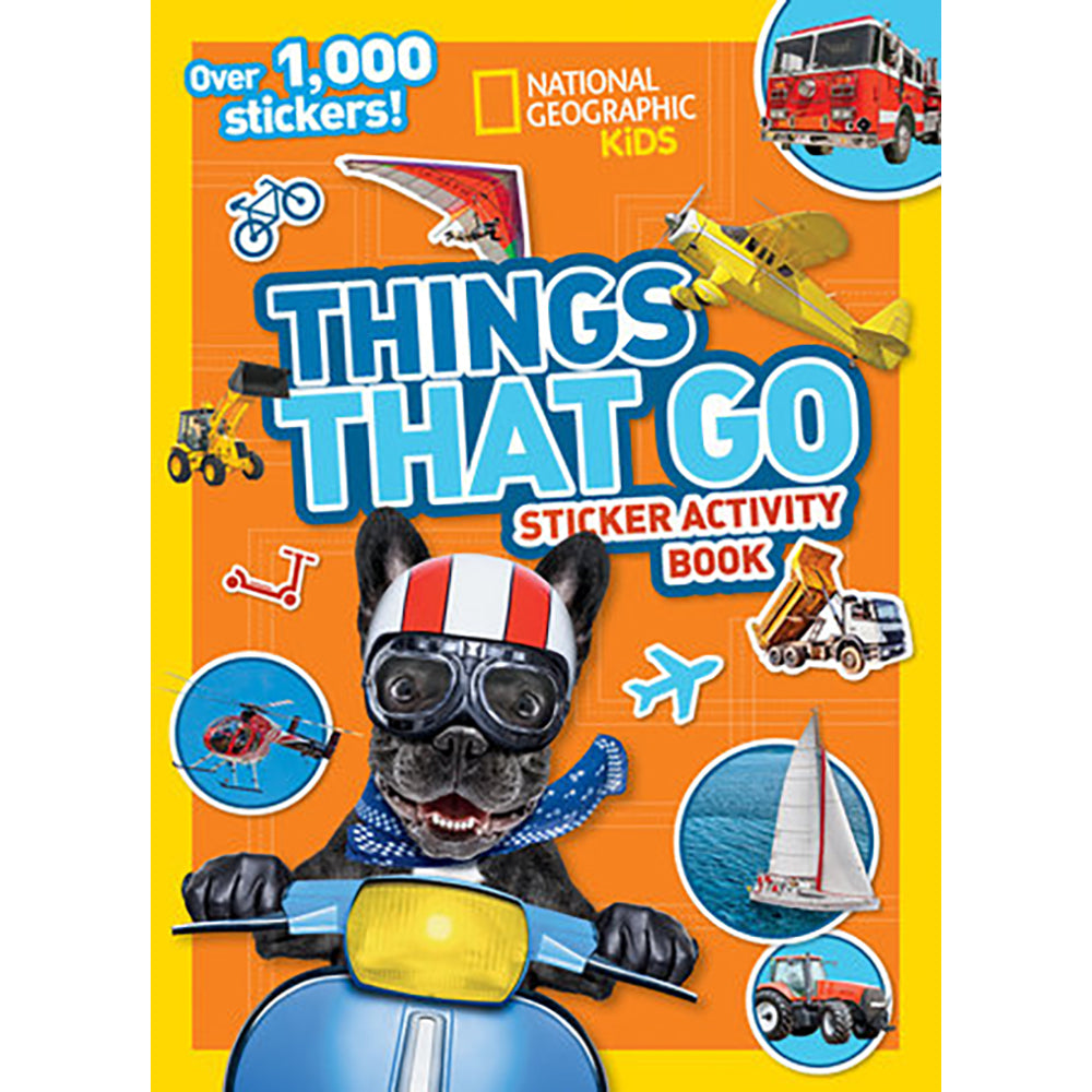  National Geographic Things That Go Sticker Activity Book、mySite、ghnorth