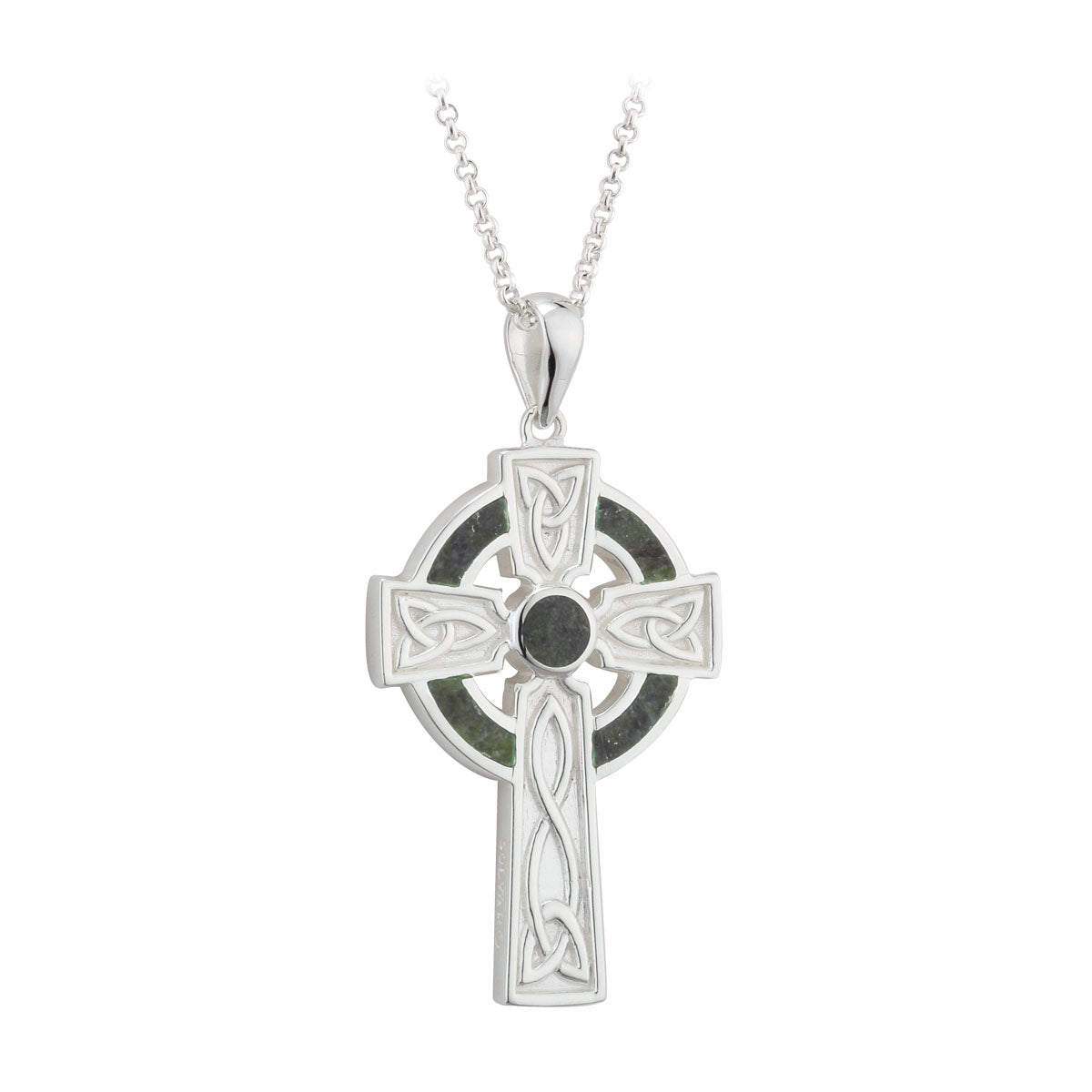Silver Large Marble Cross Pendant、mySite、botmansion