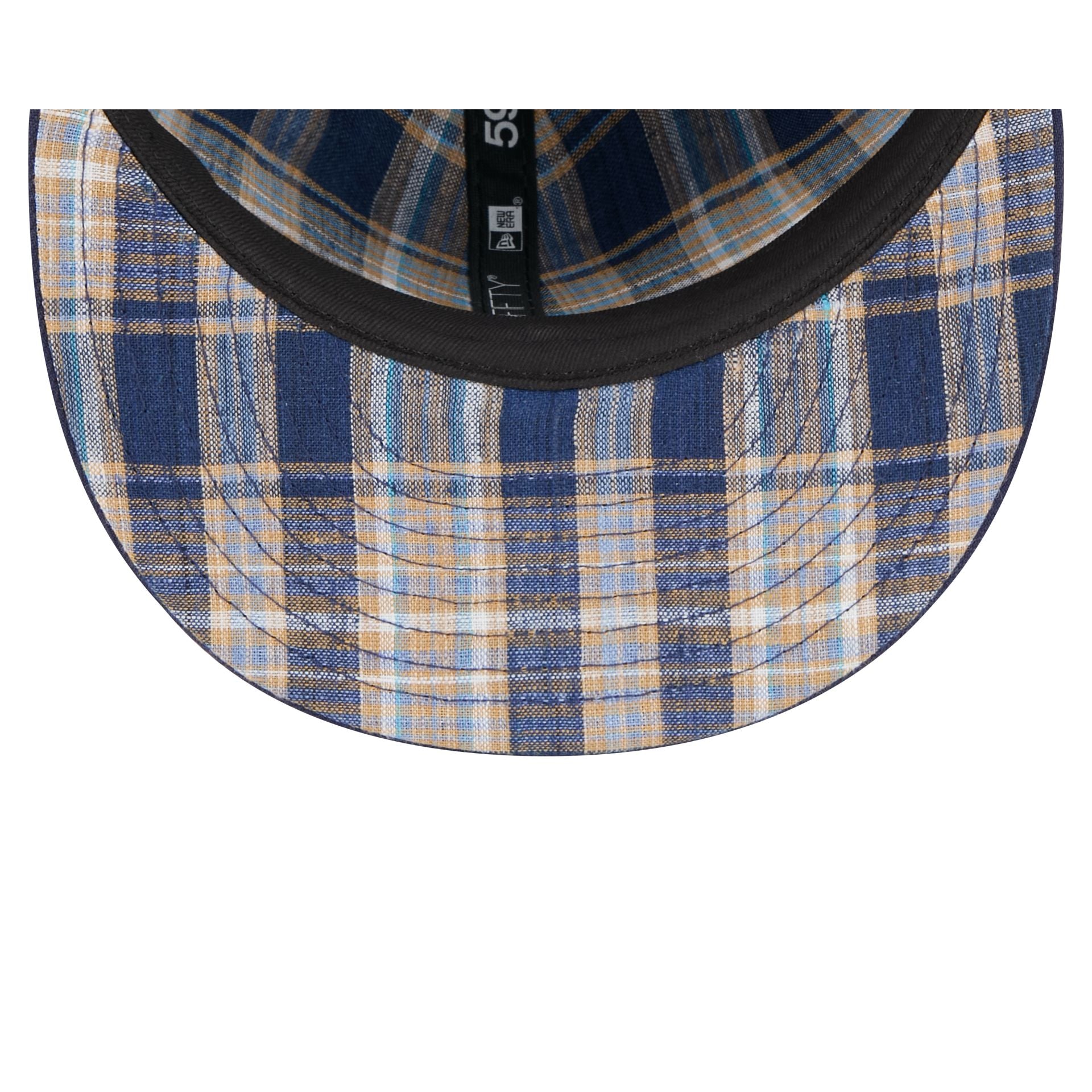 Houston Astros Blue Tartan 59FIFTY Fitted Hat、mySite、vikingsvslions