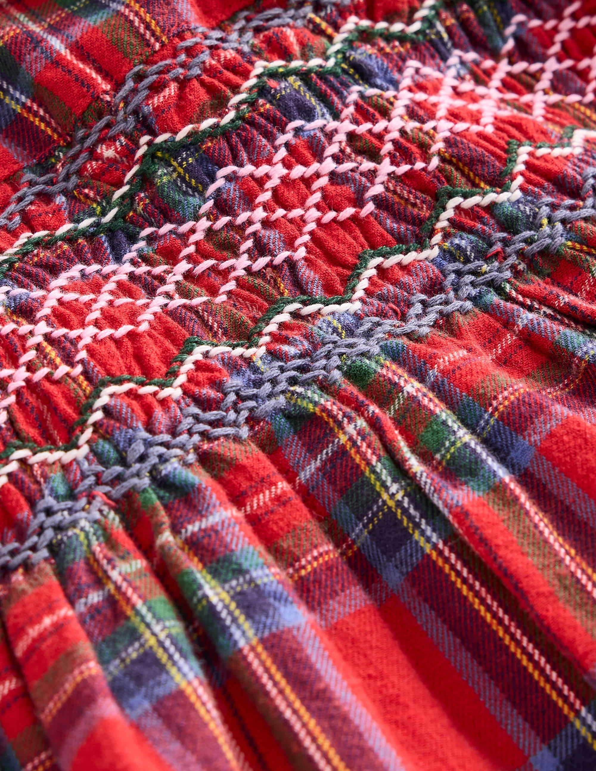  Smocked Romper-Red and Blue Check、mySite、ashleygrahame