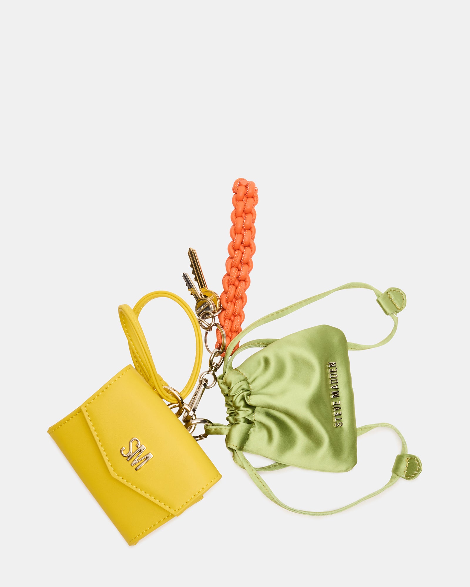 TRAVEL BAG CHARM YELLOW MULTI、mySite、gtrtttuynbv