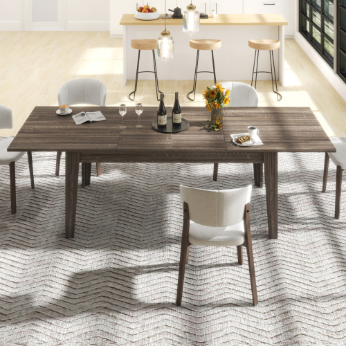 Multifunctional extendable console table、、casual