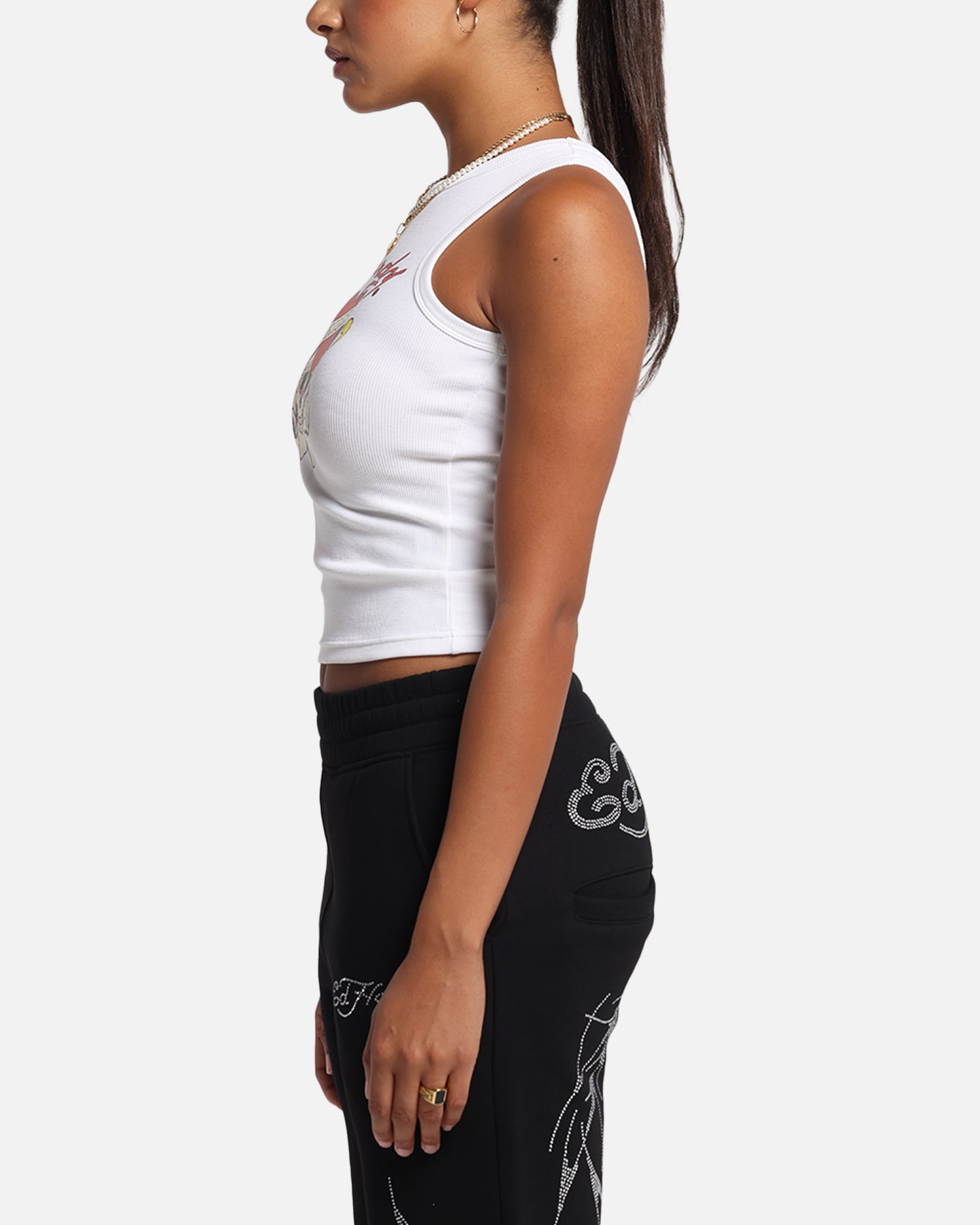 Ed Hardy Women's Love Kills Tank White、mySite、zt4zffjzw