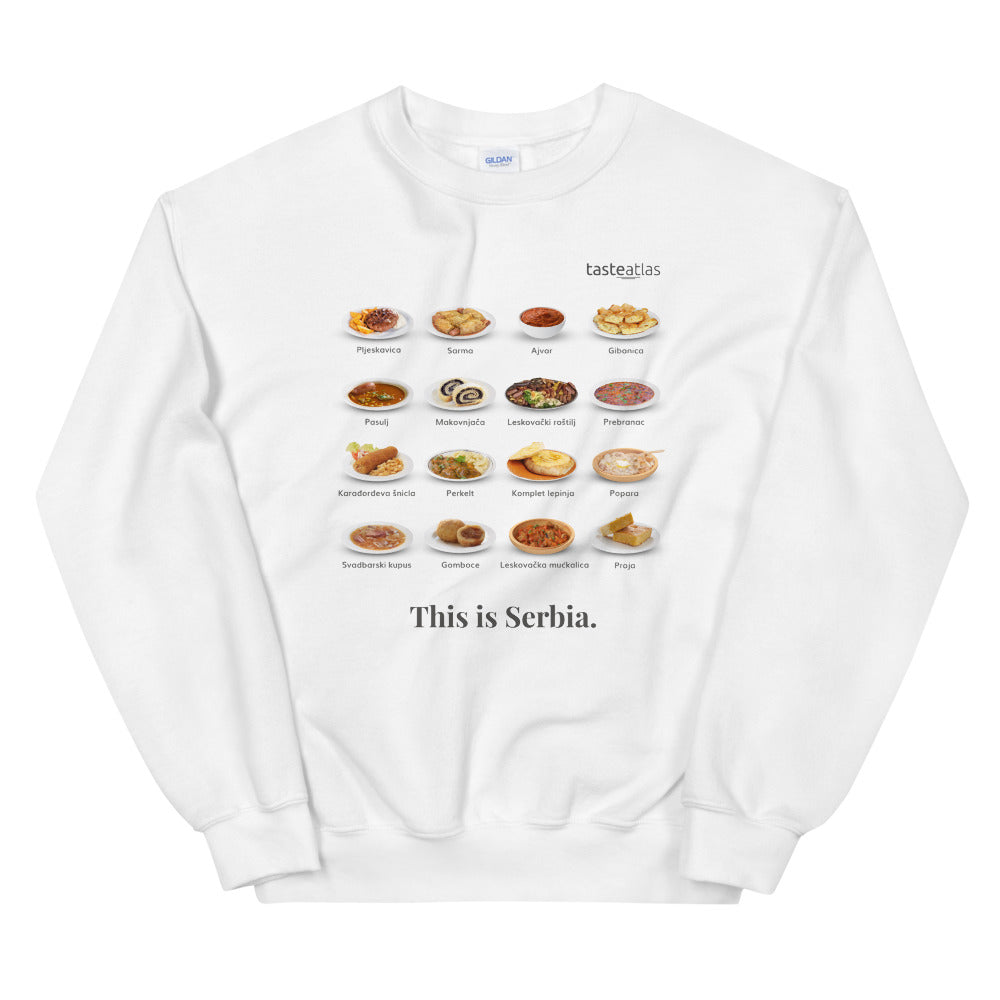 This Is Serbia Unisex Sweatshirt、mySite、camillekostekn