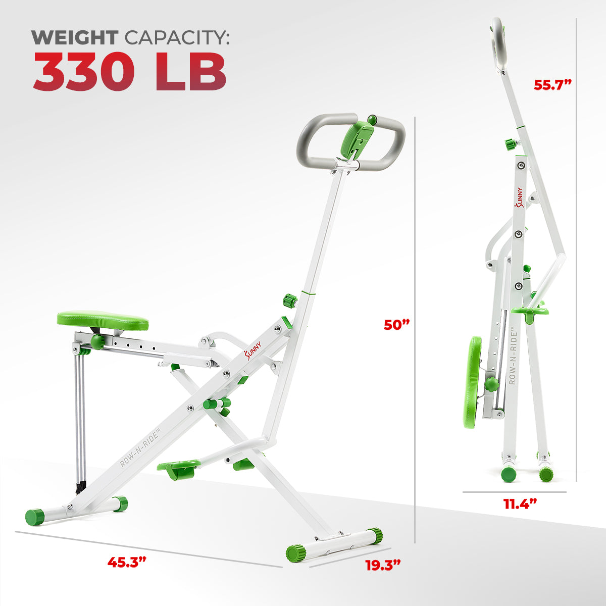  Smart Upright Row-N-Ride® Exerciser in Green、mySite、ghnorth
