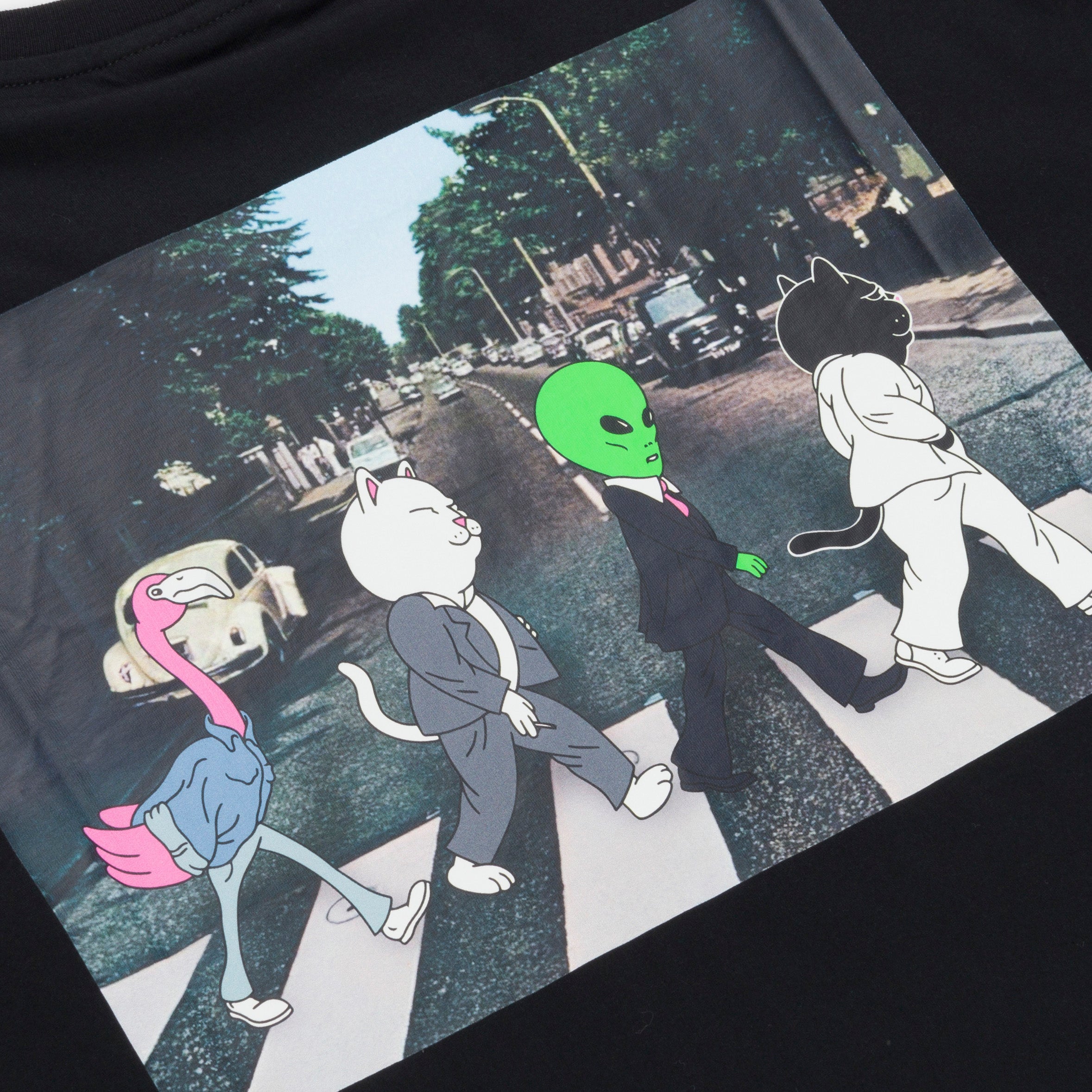  Crosswalk Tee (Black)、mySite、merchandisen