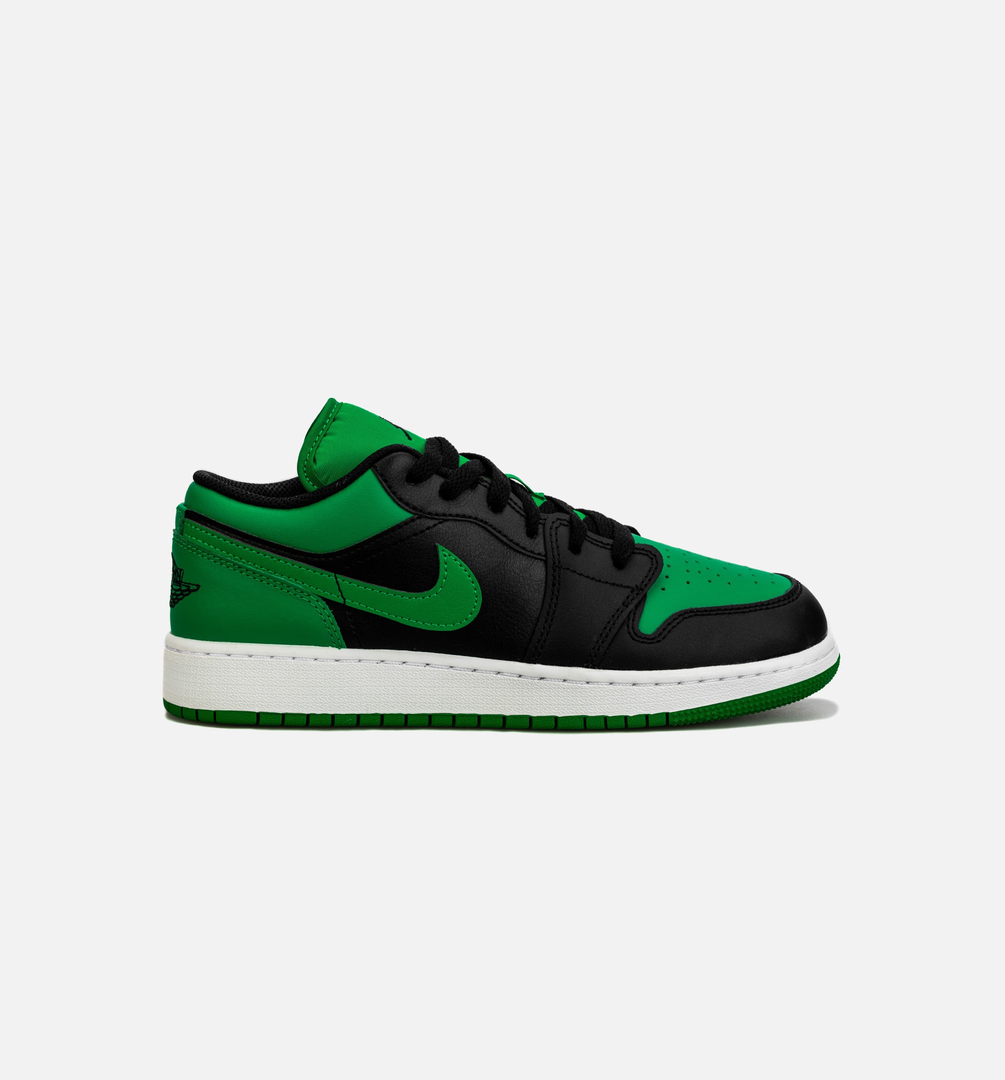 Air Jordan 1 Retro Low Lucky Green Grade School Lifestyle Shoe - Black/Green、mySite、dreamappss