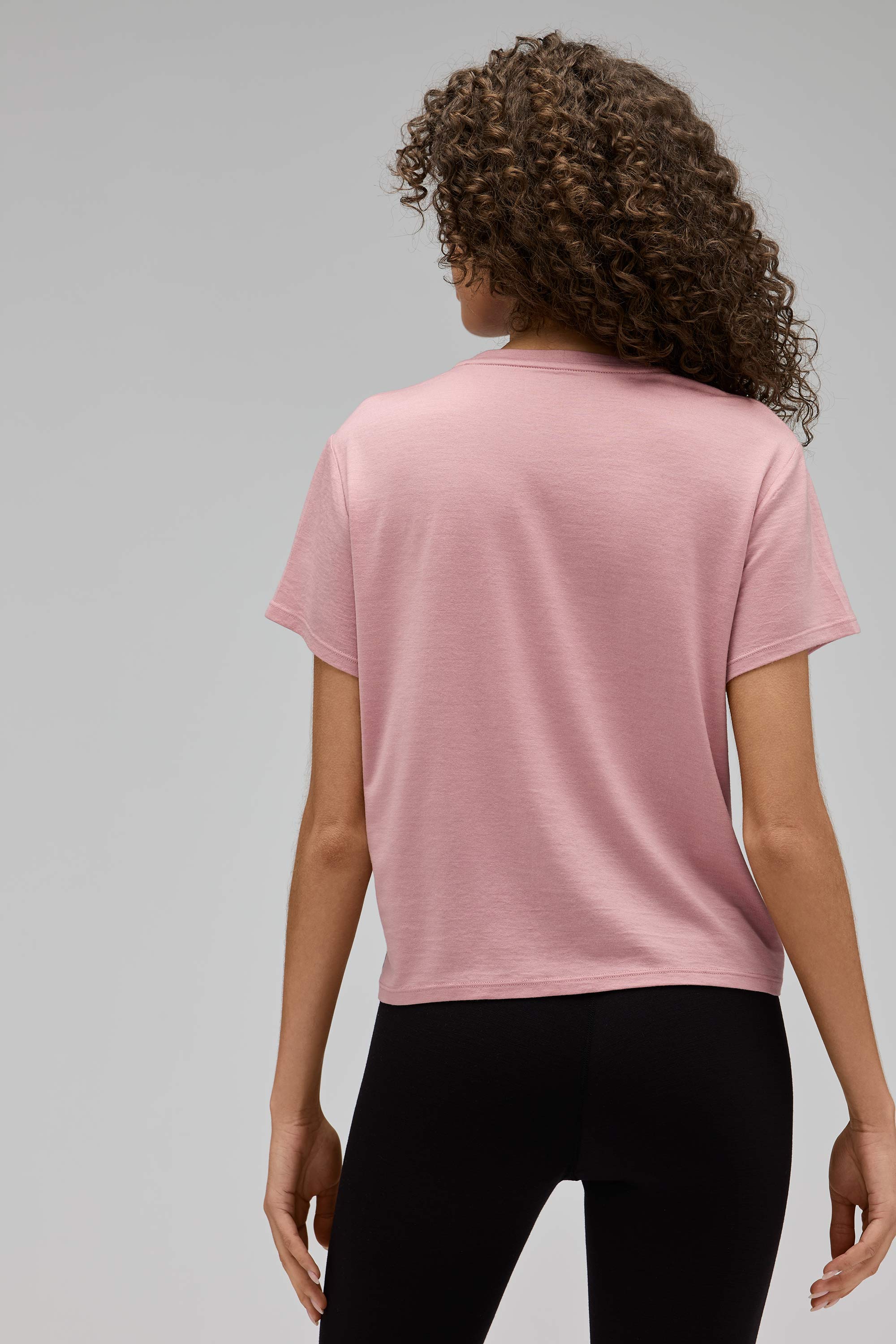 Women's Merino Boxy Pocket Tee、mySite、noshort