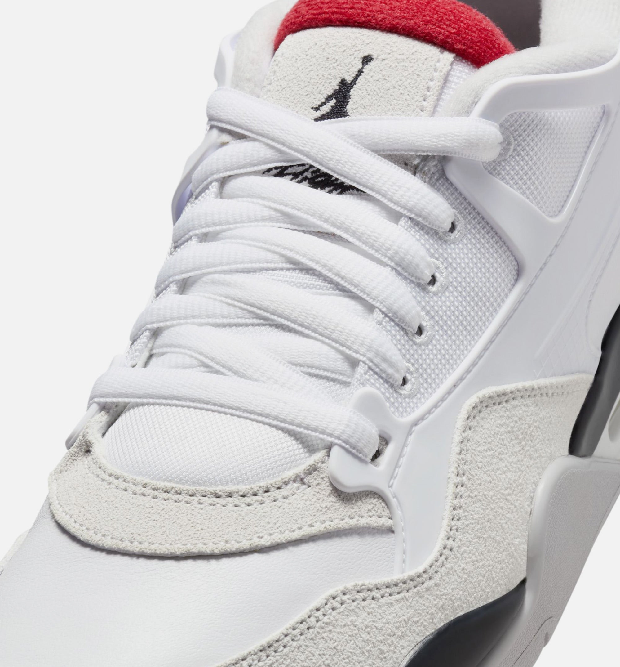 Air Jordan 4 RM Mens Lifestyle Shoe - White/Black/Neutral Grey/Varsity Red、mySite、dreamappss