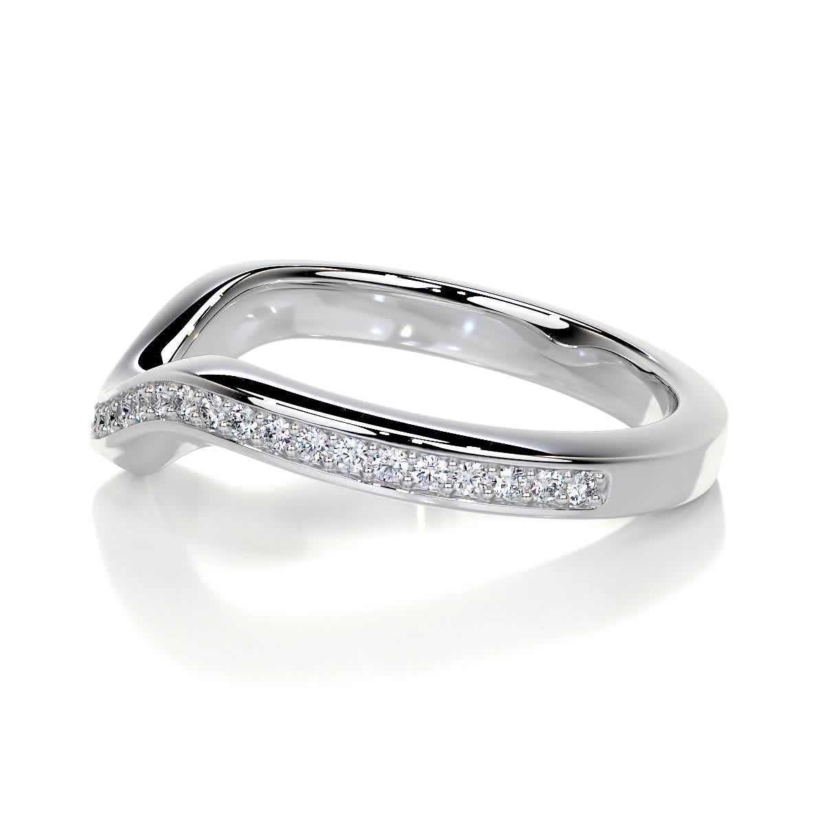 Lucy Lab Grown Diamond Wedding Ring (0.30 Carat) -18K White Gold、mySite、hinf8tx79