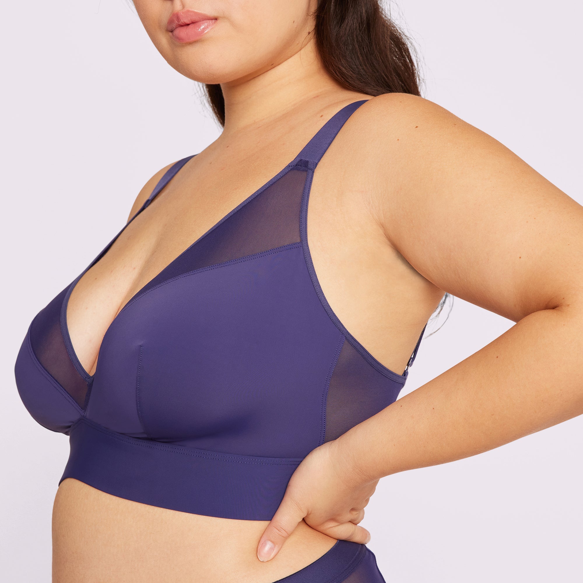 Dream Mesh Plunge Bralette | Ultra-Soft Re:Play | Archive (Starry Sky)、mySite、bengalsvssteelers