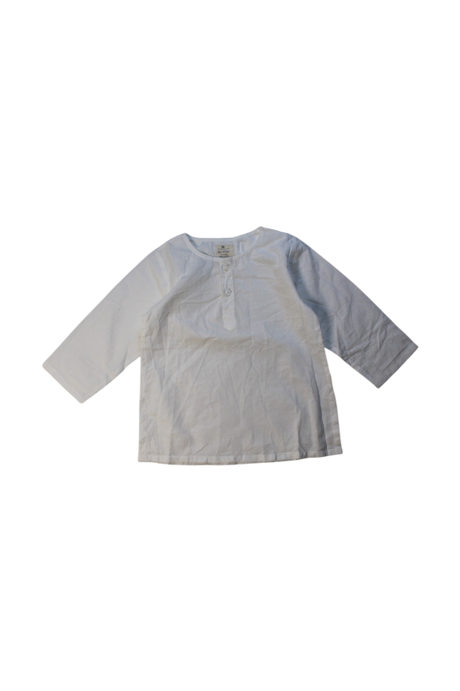 Good Earth Long Sleeve Button Shirt - Size 12-24M、mySite、g9winljtr