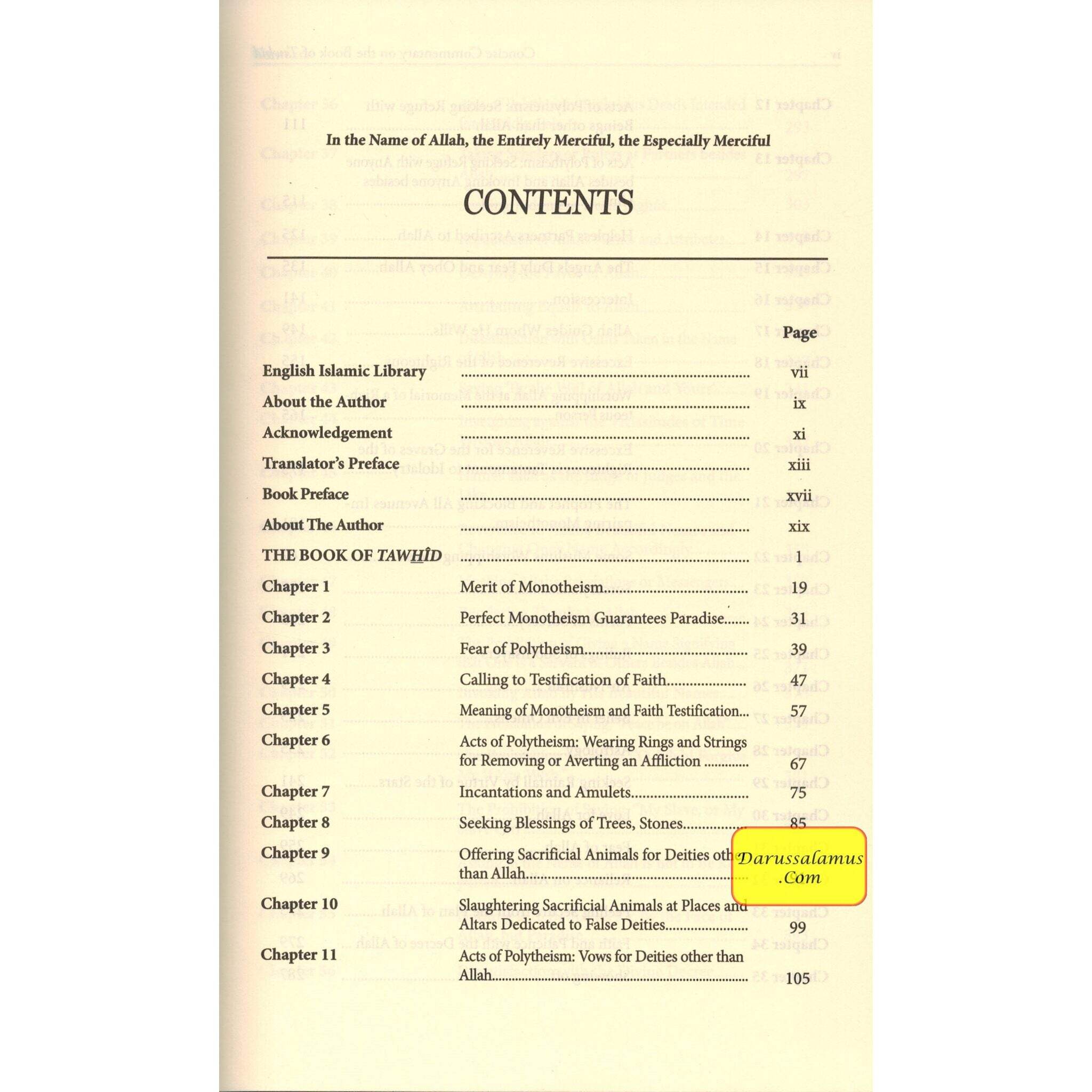 Concise Commentary on the Book of Tawhid By Dr Salih Al-Fawzan、mySite、topwebapps