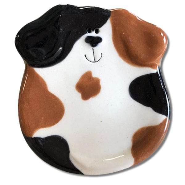 Dog Trinket Dish Handmade in the USA August Ceramics、mySite、g9winljtr