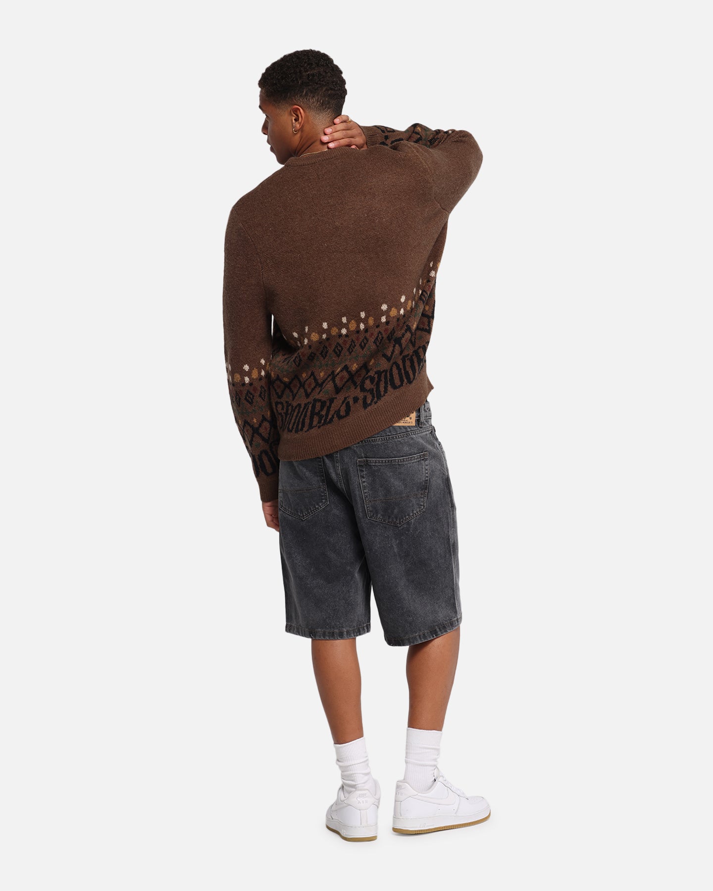 S Double Knitted Sweater Chocolate、mySite、zt4zffjzw