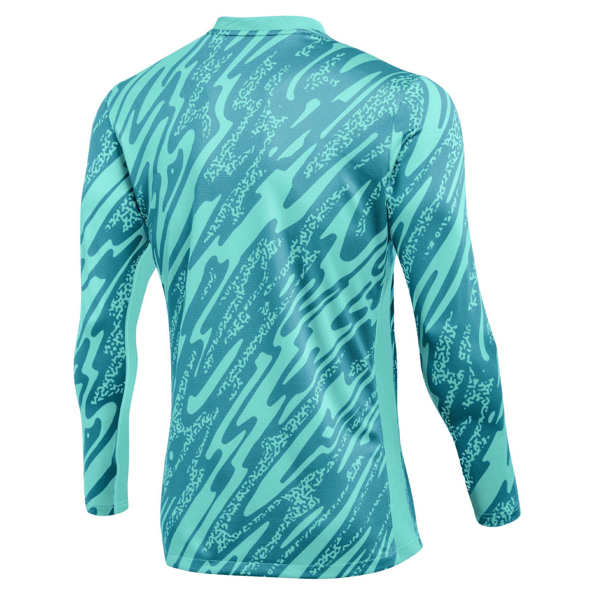 Nike Men's Gardien Goalkeeper Long Sleeve Jersey Turquoise/Teal Nebula、mySite、noshort