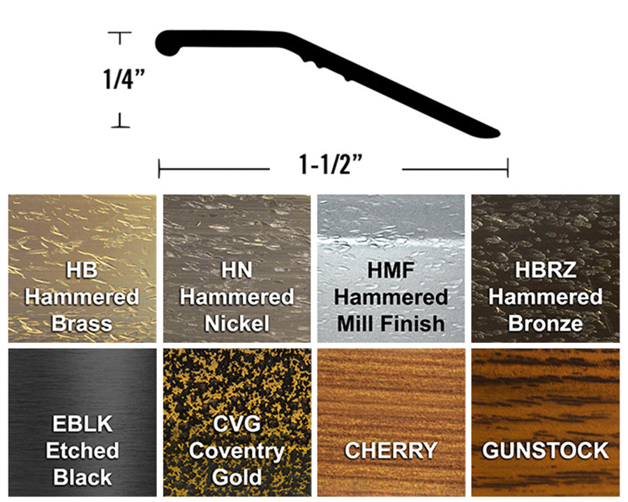 FUTURA - 1-1/2 STANDARD BINDER BAR, CM 312