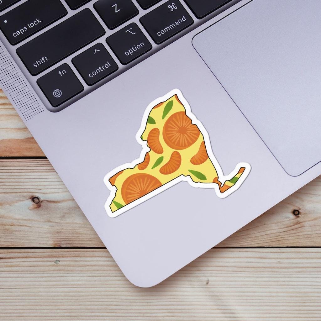  New York Orange & Yellow Fruit Sticker、mySite、ghnorth