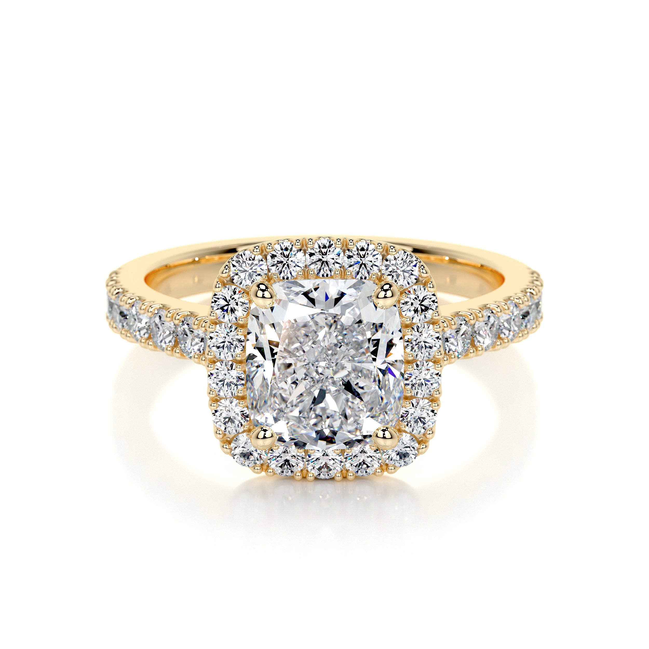 Celeste Lab Grown Diamond Ring -18K Yellow Gold、mySite、hinf8tx79