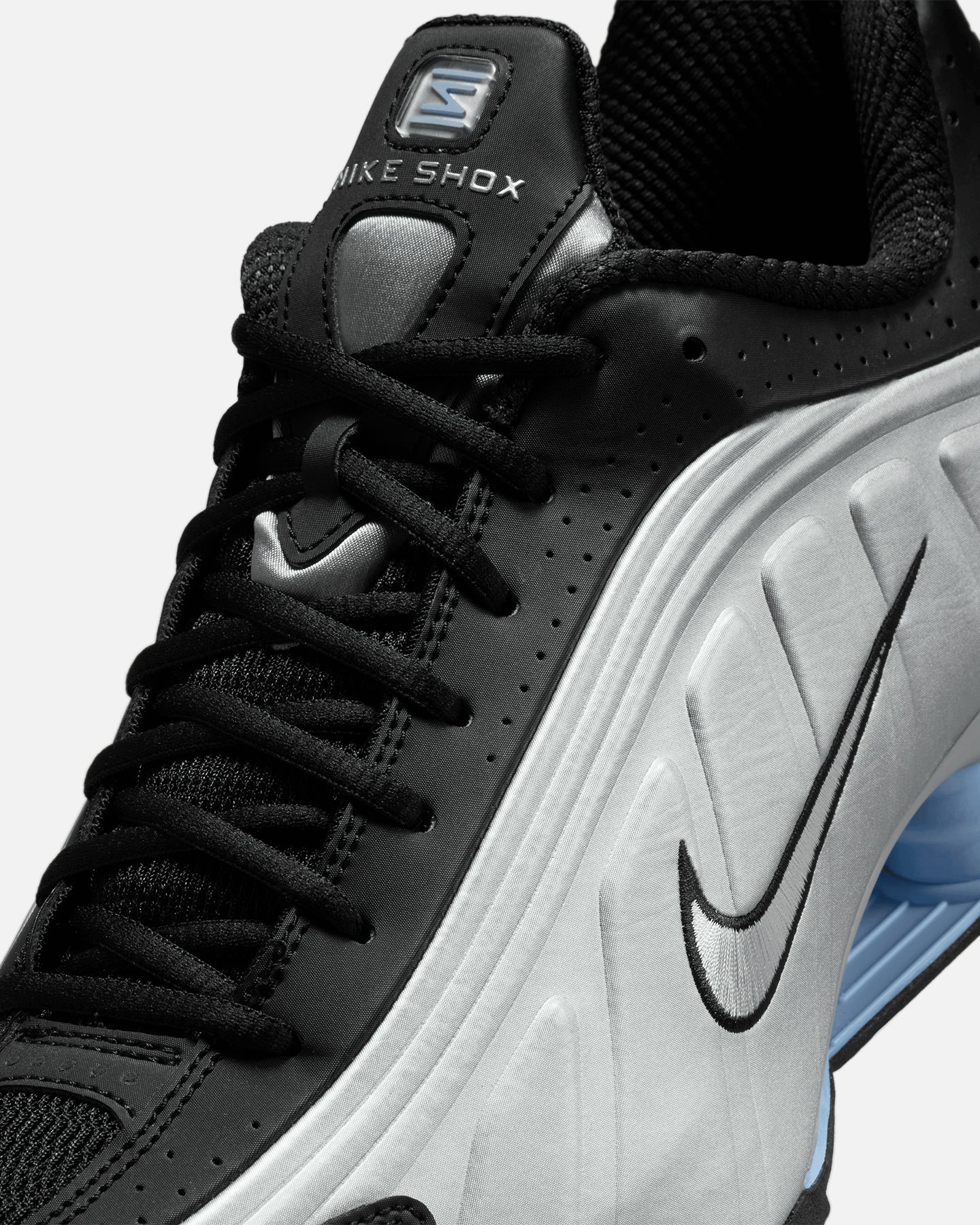 Nike Shox R4 Metallic Silver/Black、mySite、zt4zffjzw