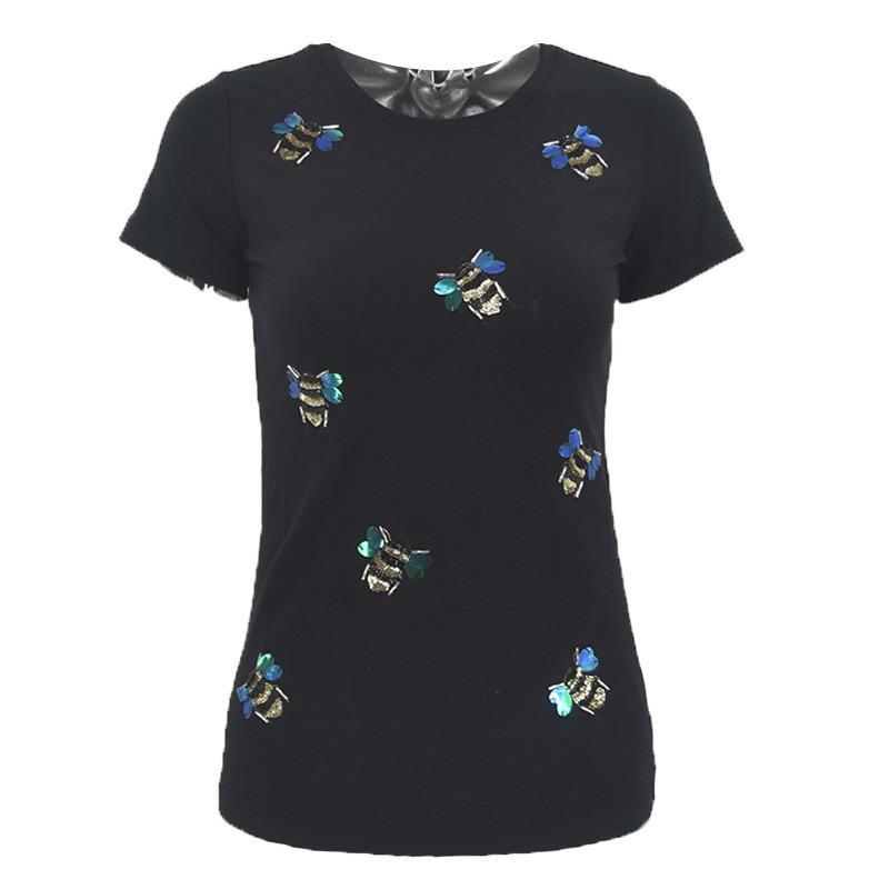 Sequin Bee Shirt-ADORABLE and Classy for the Ladies!、mySite、g9winljtr