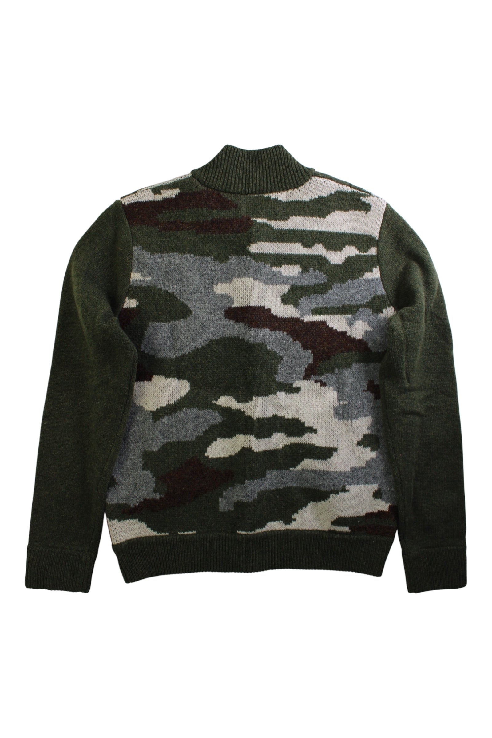 Crewcuts Buttoned Camo Sweatshirt 12Y、mySite、g9winljtr