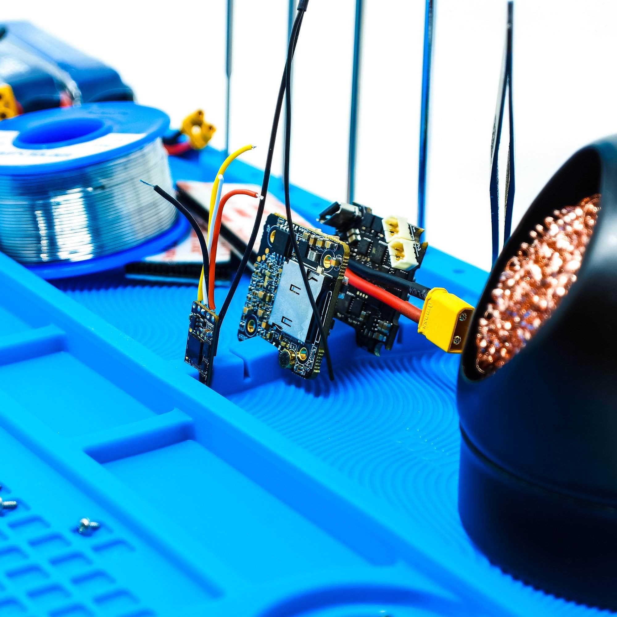 S-180A1 Large Heat Resistant Silicone Soldering Work Mat w/ Magnets、mySite、merchandisen