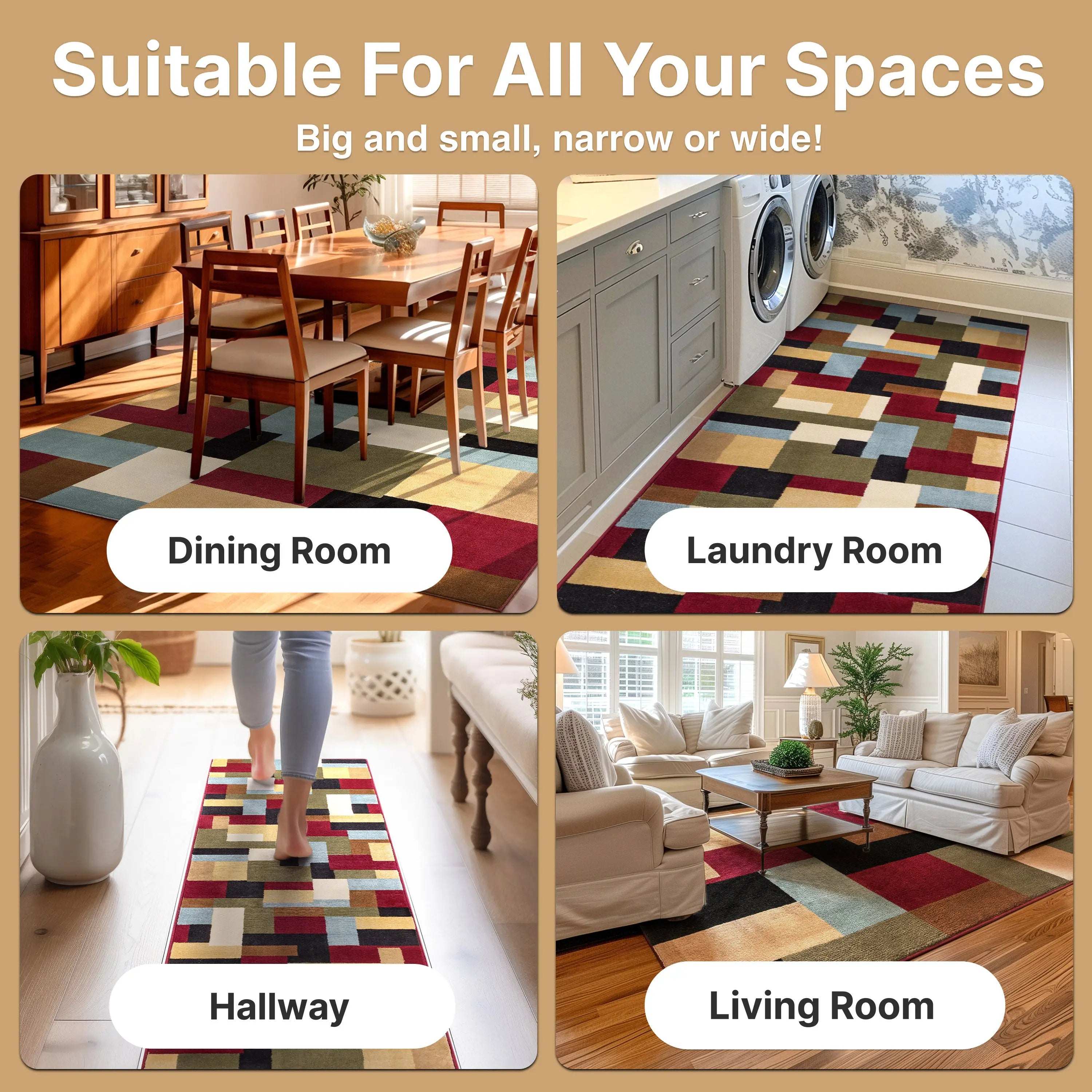 River Red Modern Rug、mySite、gigharbornorthrealestate