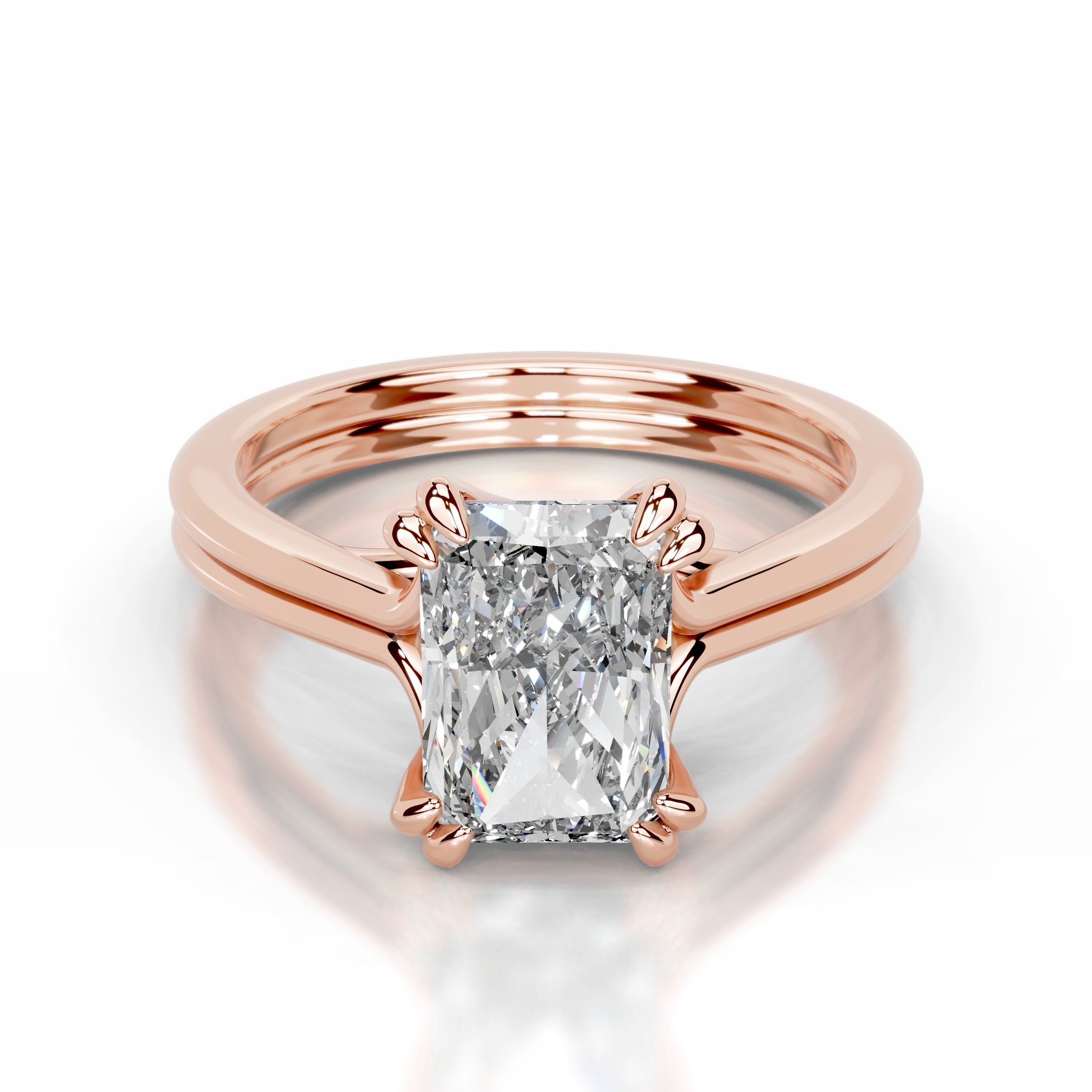 Calliope Lab Grown Diamond Ring - 14K Rose Gold、mySite、hinf8tx79