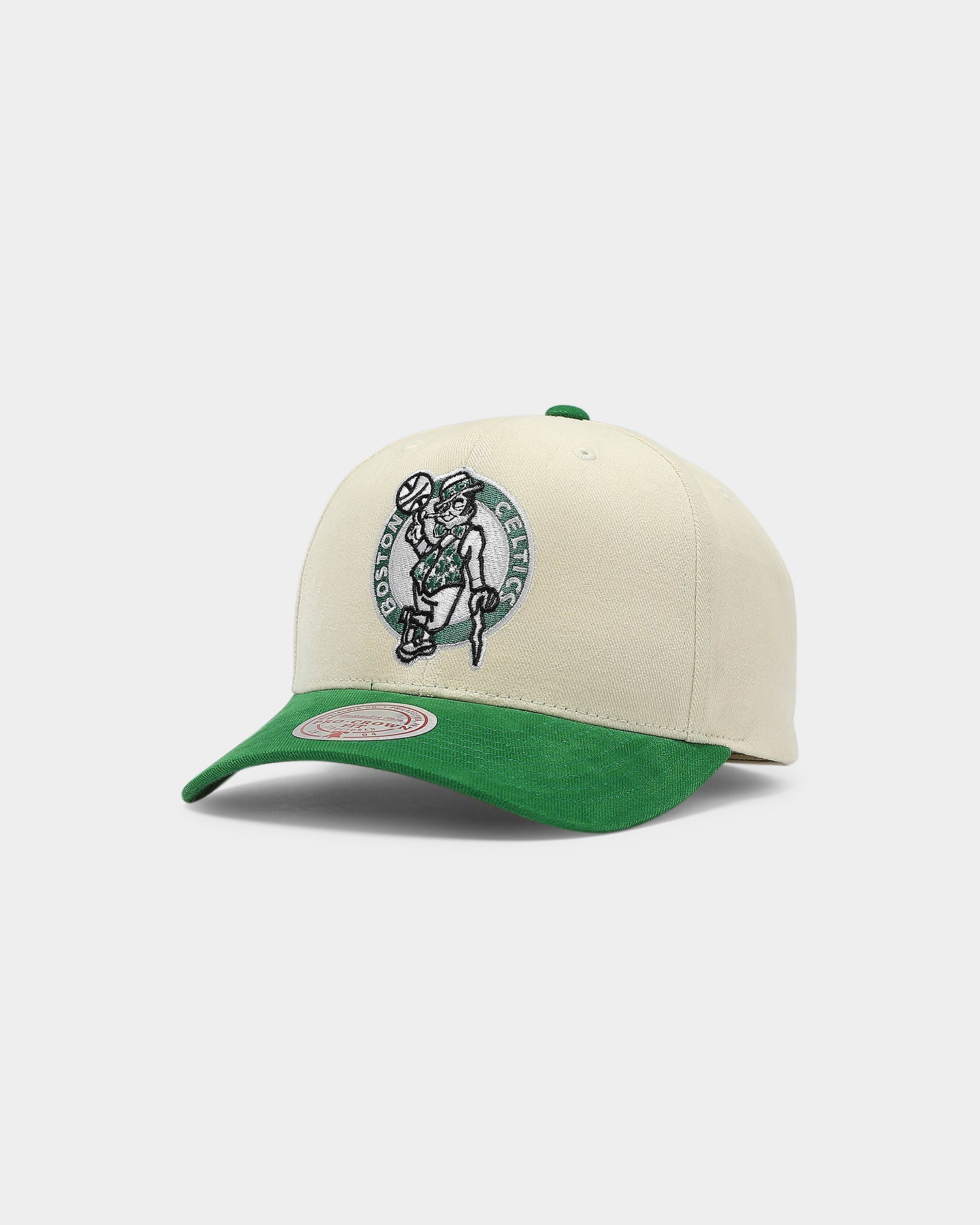 Mitchell & Ness Boston Celtics Pro Crown Snapback Off White/Green、mySite、zt4zffjzw