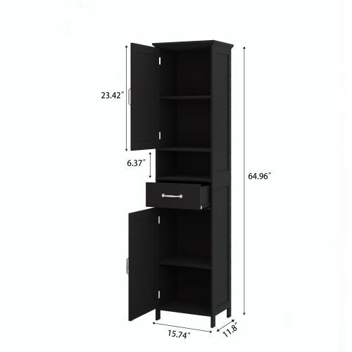 Double Door Narrow Height Slim Floor Standing Cabinet、、casual