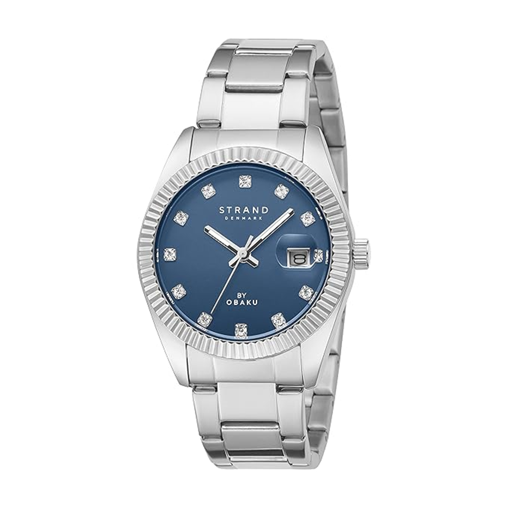  Stainless Steel Delmore Mini Denim Women's Watch by Obaku