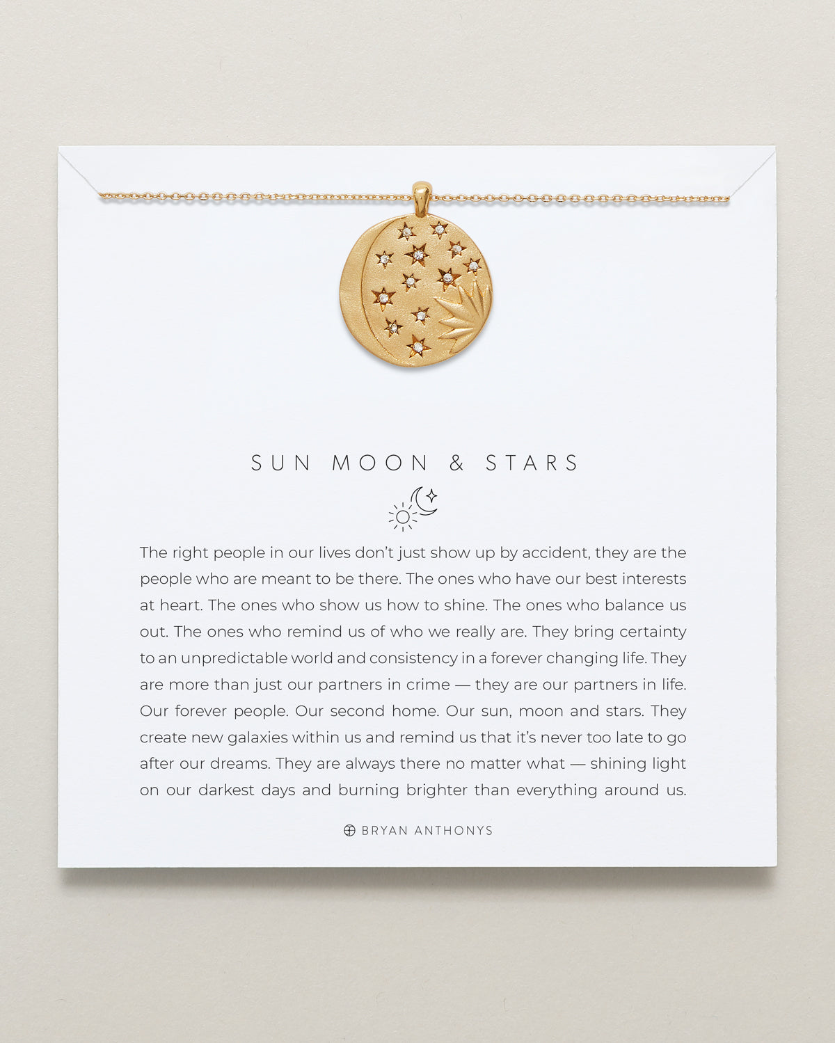 Sun Moon & Stars Necklace、mySite、hinf8tx79