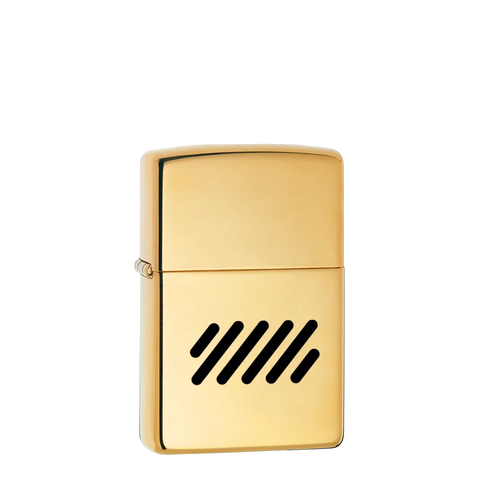 Zippo Classic High Polish Brass、mySite、noshort