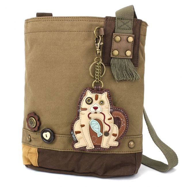 Tabby Cat PATCH CROSS-BODY - CAT GEN II by Chala、mySite、g9winljtr