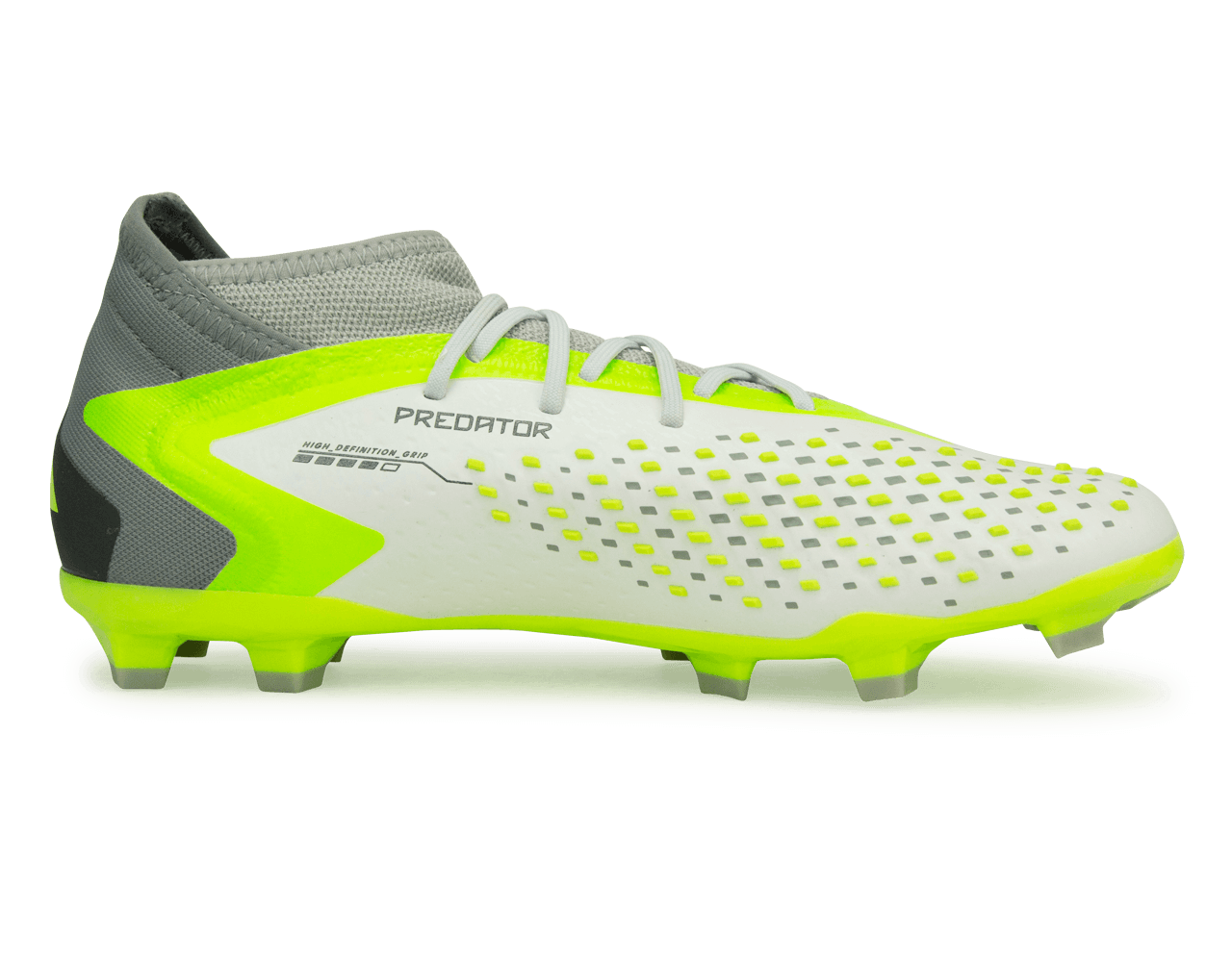 adidas Kids Predator Accuracy.1 FG White/Lucid Lemon、mySite、noshort