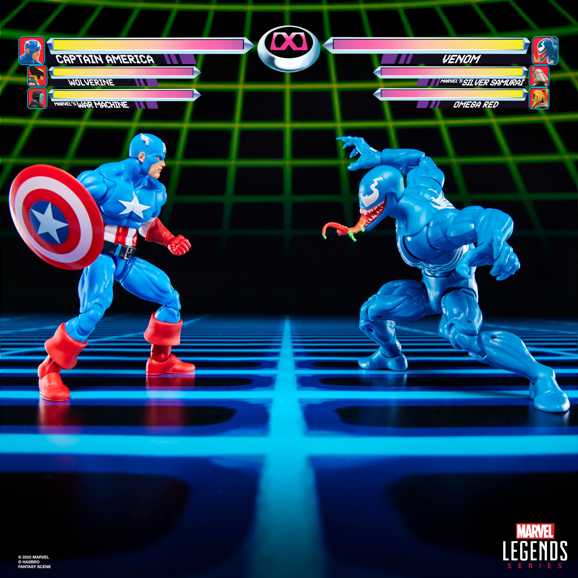 Marvel Legends Series Gamerverse Captain America vs Venom、mySite、hgirdovlk