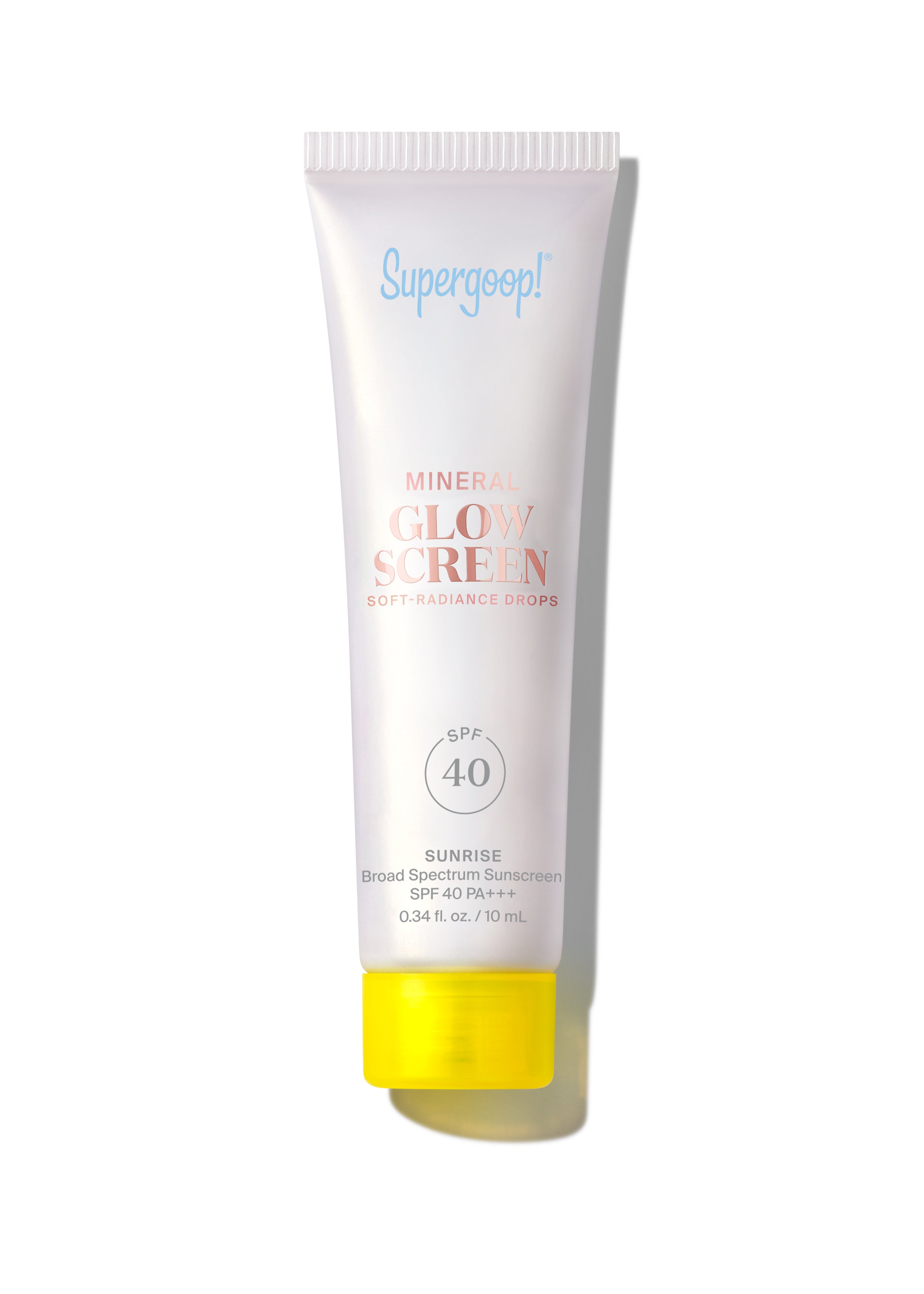  Mini Tube Glowscreen Drops Mineral SPF 40 Sunrise 10ml、mySite、ghnorth