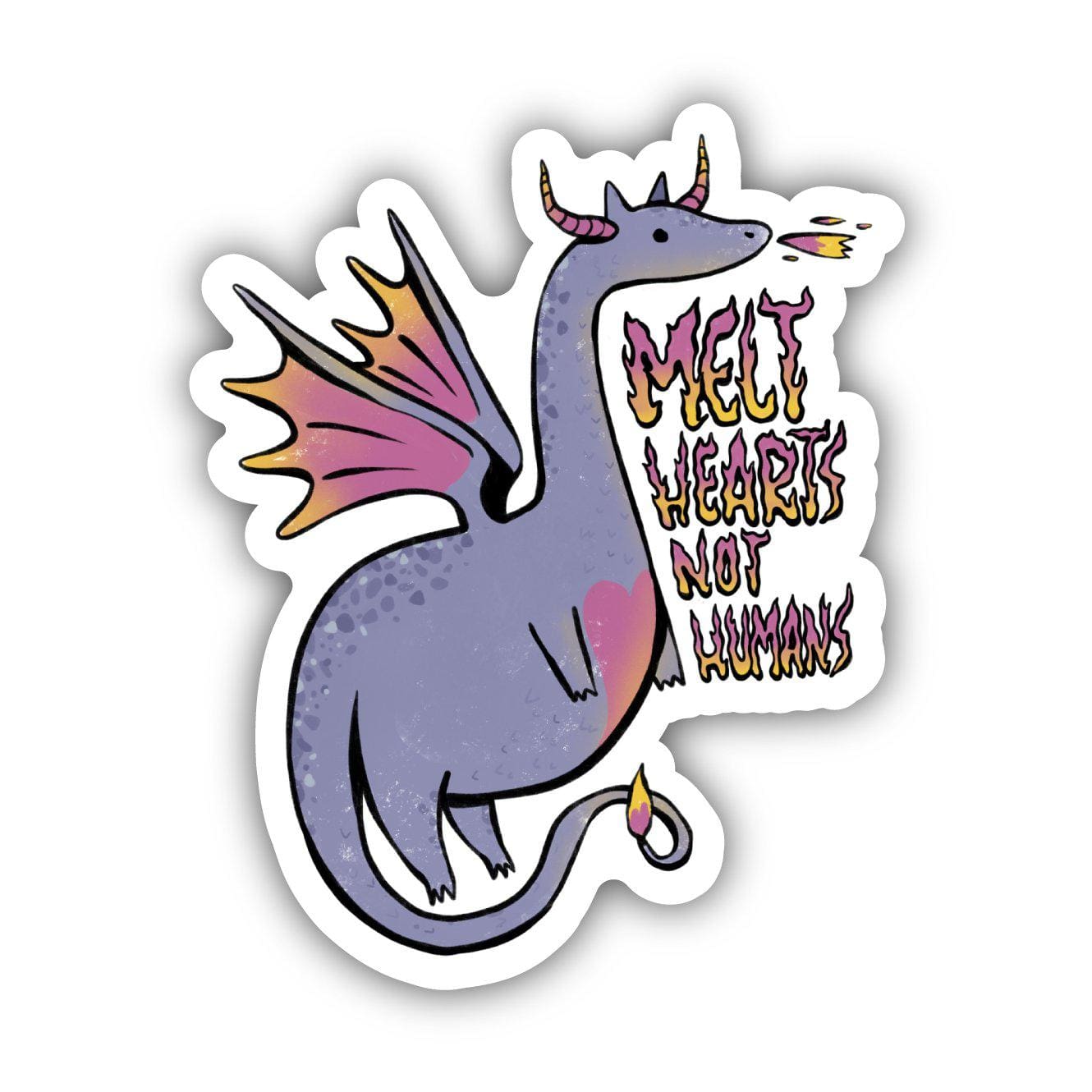  Melt Hearts Not Humans Dragon Fairytale Sticker、mySite、elrpsem3k