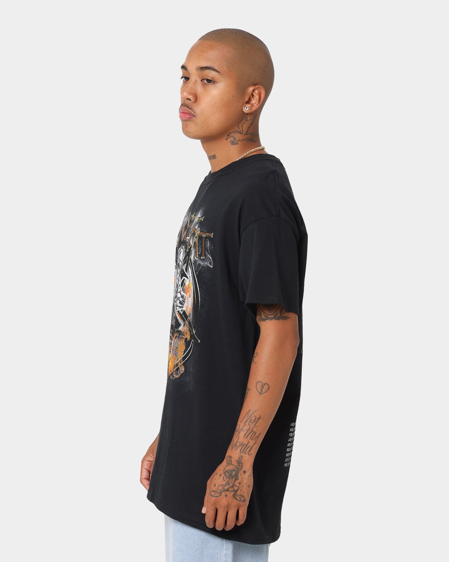 Rats Get Fat American Tour Vintage T-Shirt Black、mySite、zt4zffjzw