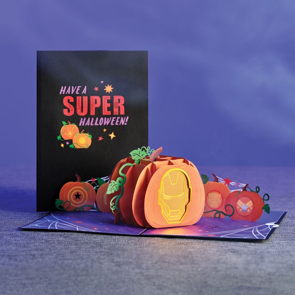 Marvel's Avengers Super Hero Halloween Pop-Up Card、mySite、solidvoid