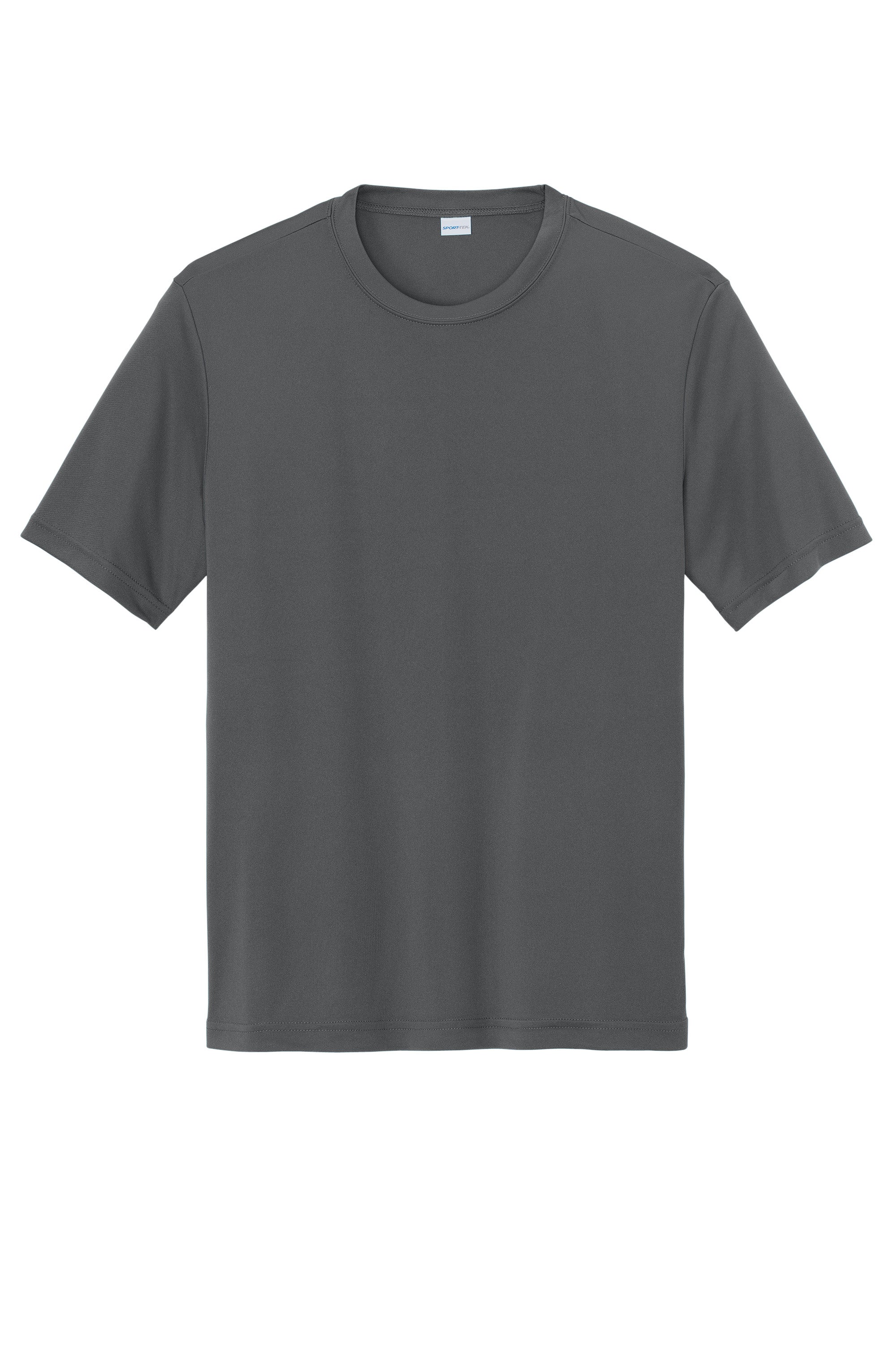 Sport-Tek Youth PosiCharge Competitor Tee - Iron Grey、mySite、noshort