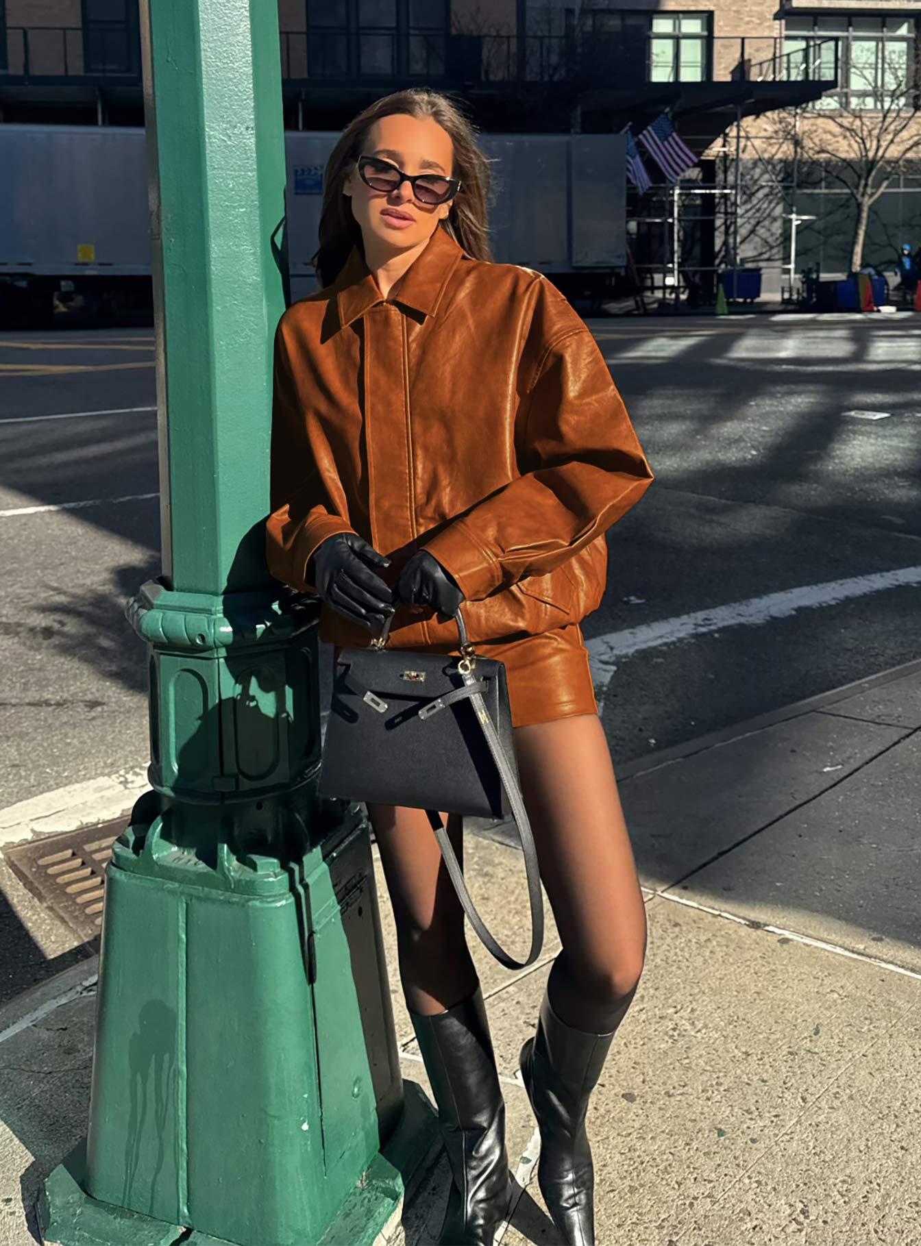 Kenny Bomber Jacket Tan、mySite、solidvoid