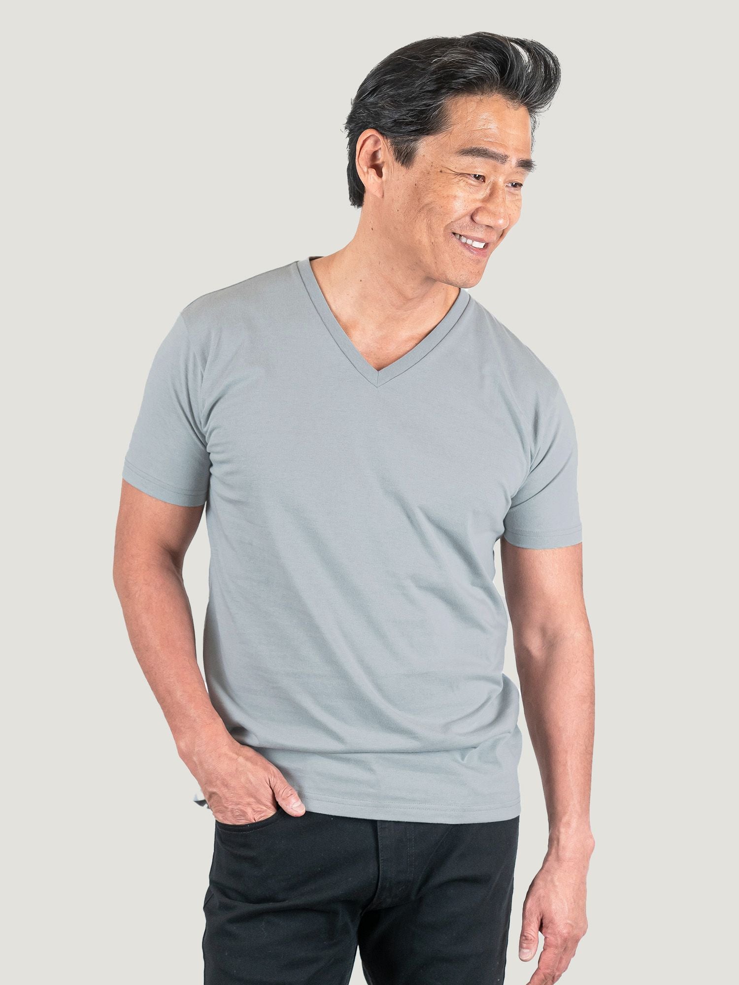  Fog Grey V-Neck、mySite、ghnorth