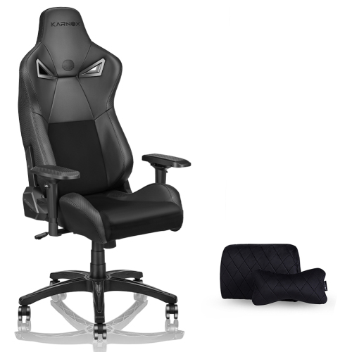 KARNOX Ergonomic Gaming Chair,Adjustable Office Computer Chair with Lumbar Support ,Tall Back Swivel Chair with Headrest and Armrest,Comfortable Reclining Video Desk Chair with Suede Padded Sea、、casual