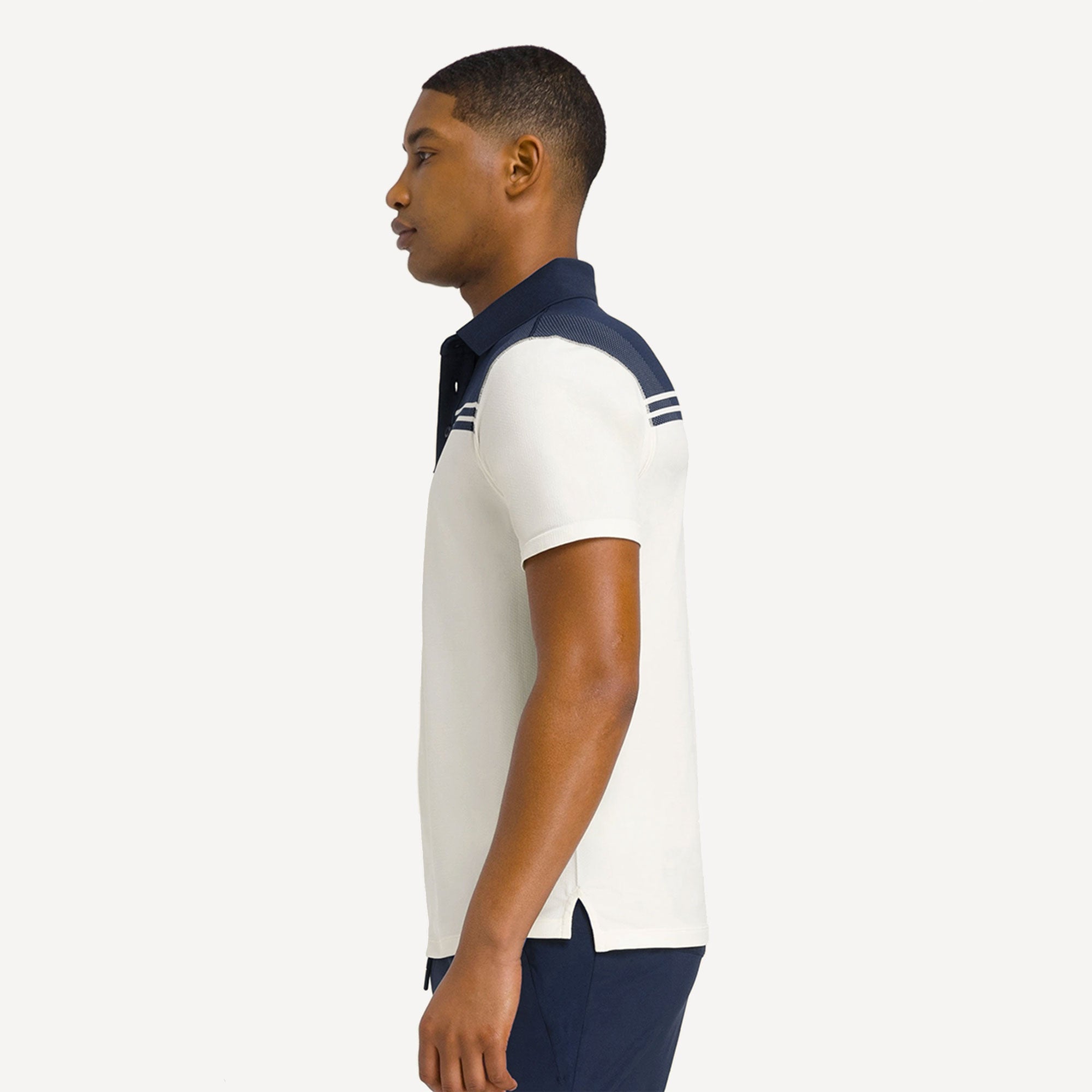 Wilson All Seasons Men's Stripe Tennis Polo、mySite、neckold