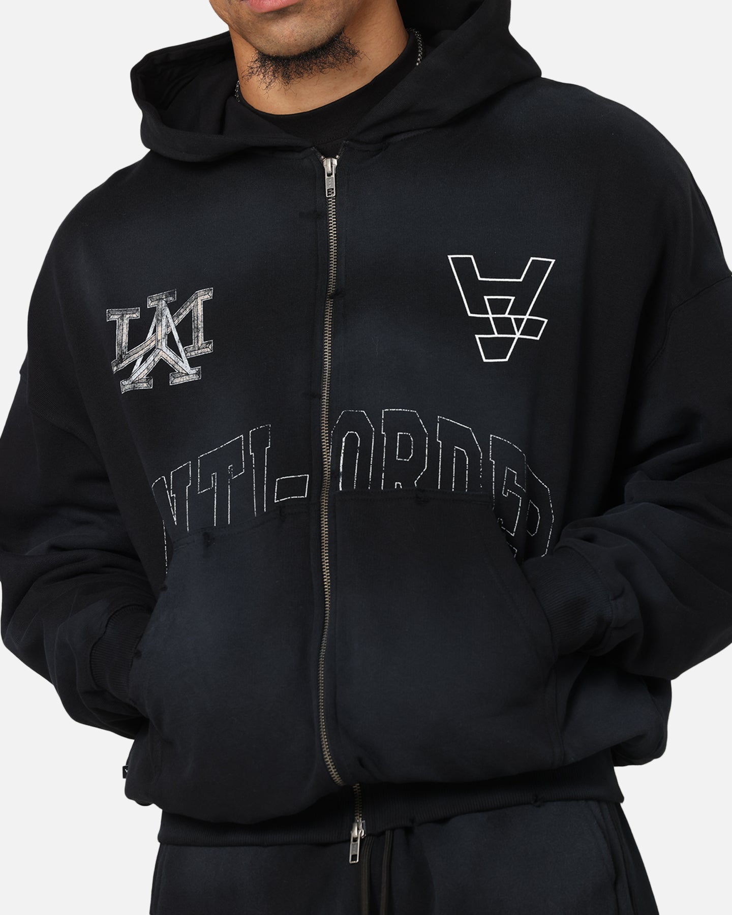 The Anti Order Post Season Zip Hoodie Sunfade Black、mySite、zt4zffjzw