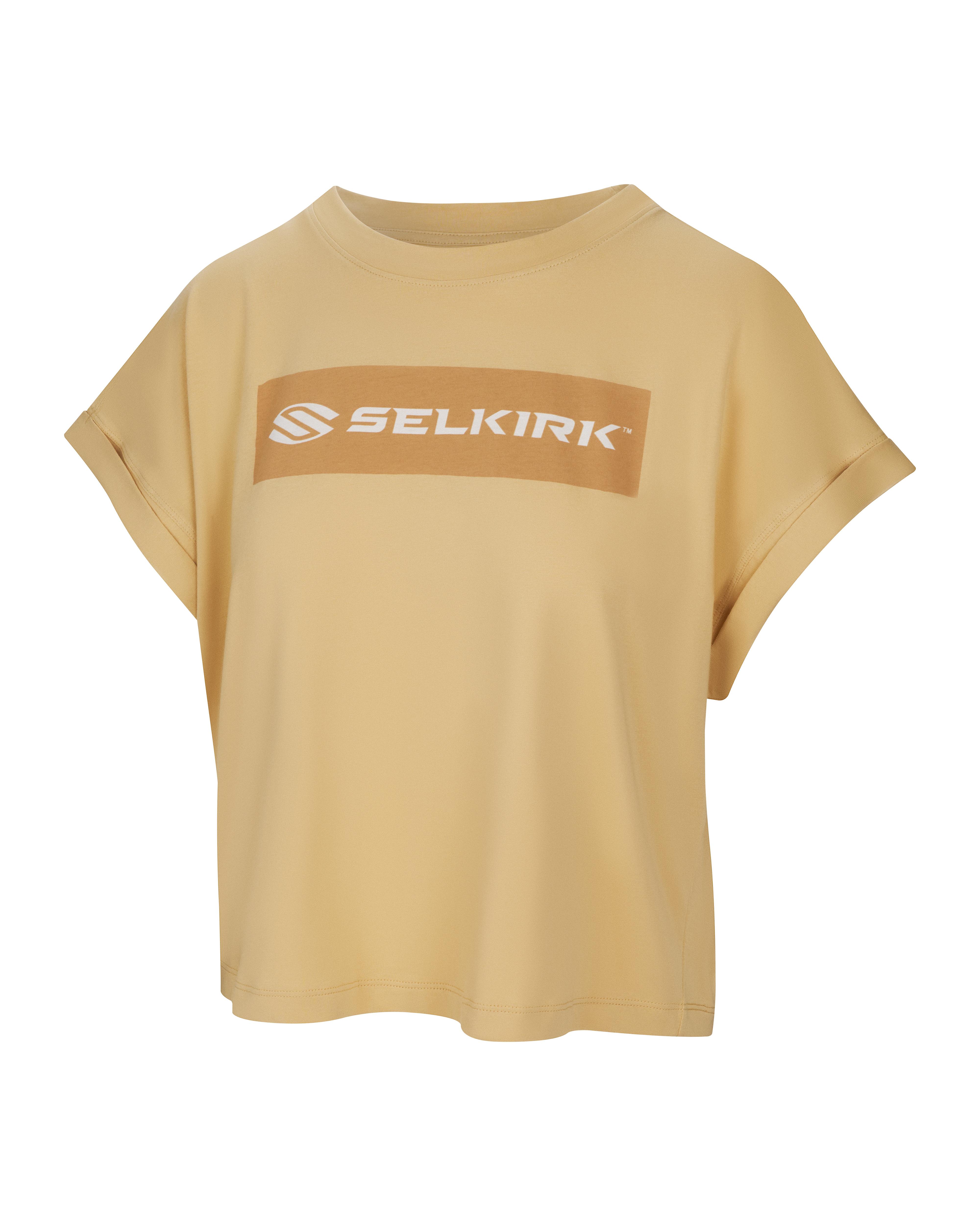 Selkirk Sport Women's Sideline Soft Cotton Boxy Tee、mySite、noshort