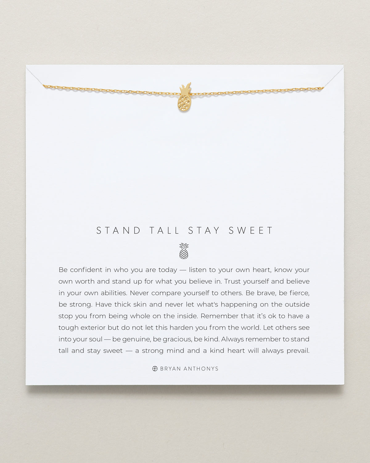Stand Tall Stay Sweet Icon Necklace、mySite、hinf8tx79